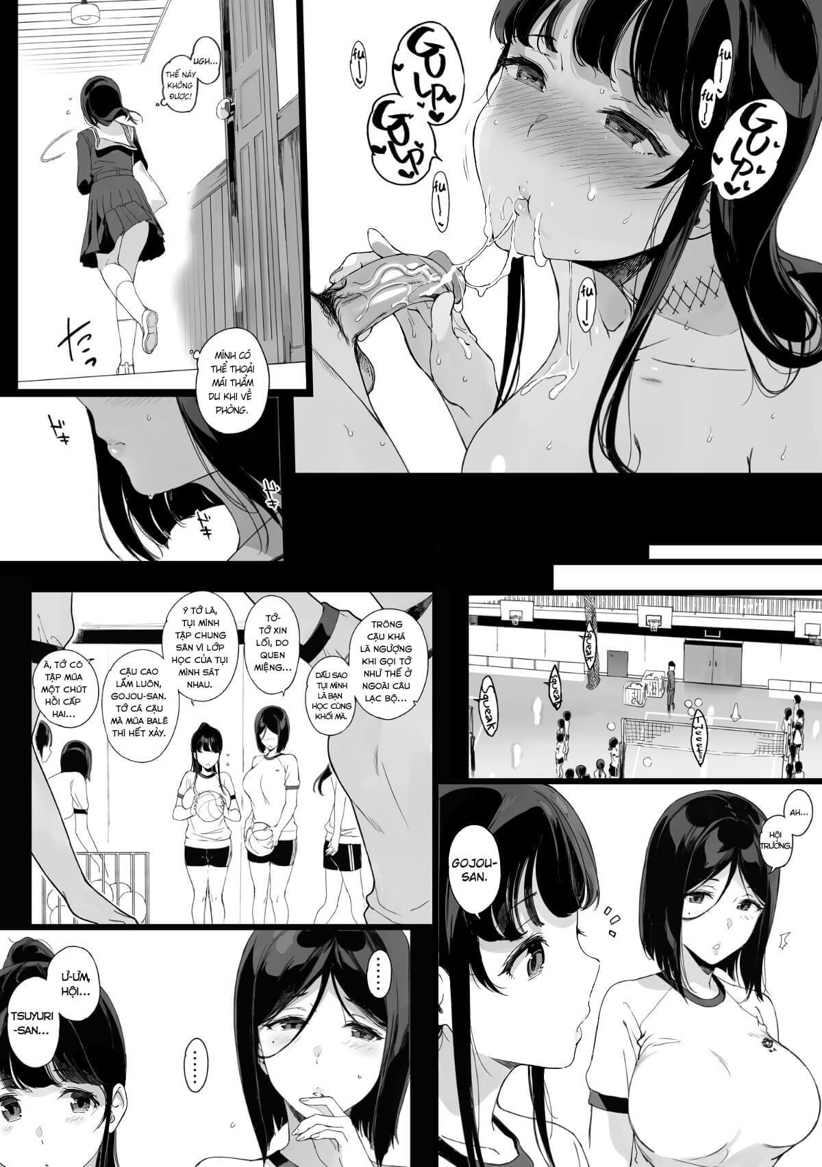 Đọc truyện hentai Làm Tình Cùng Senpai - Chap 3: Gojou-senpai nhập cuộc