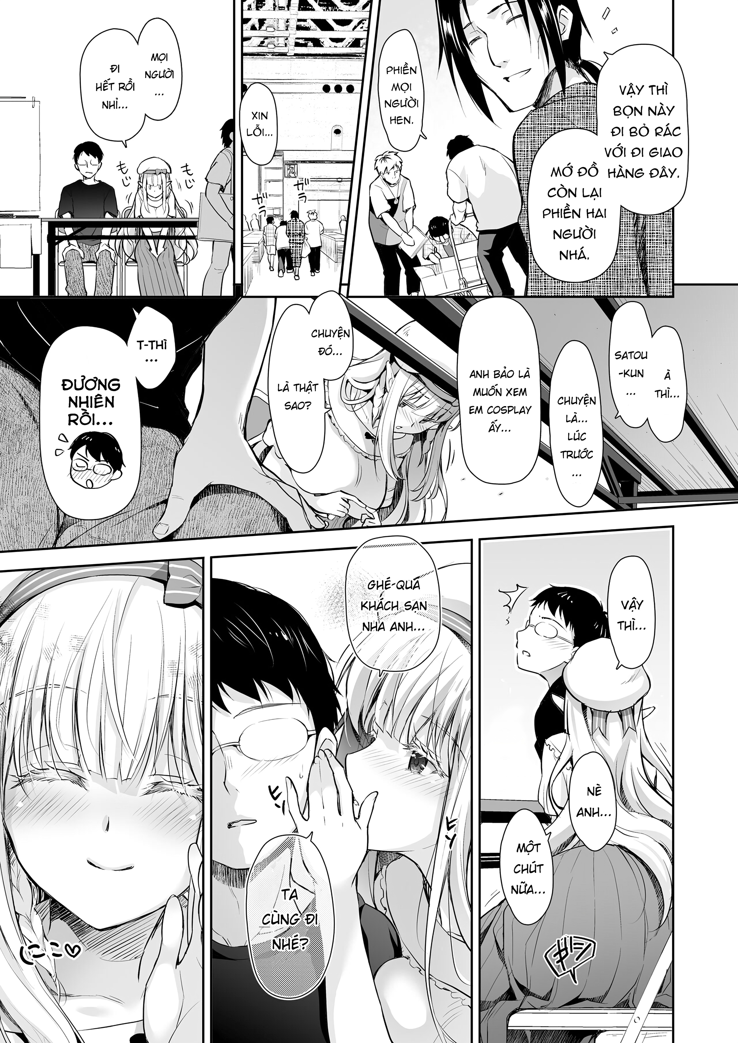 Đọc truyện hentai OtaCir no Elf Hime - Chap 3