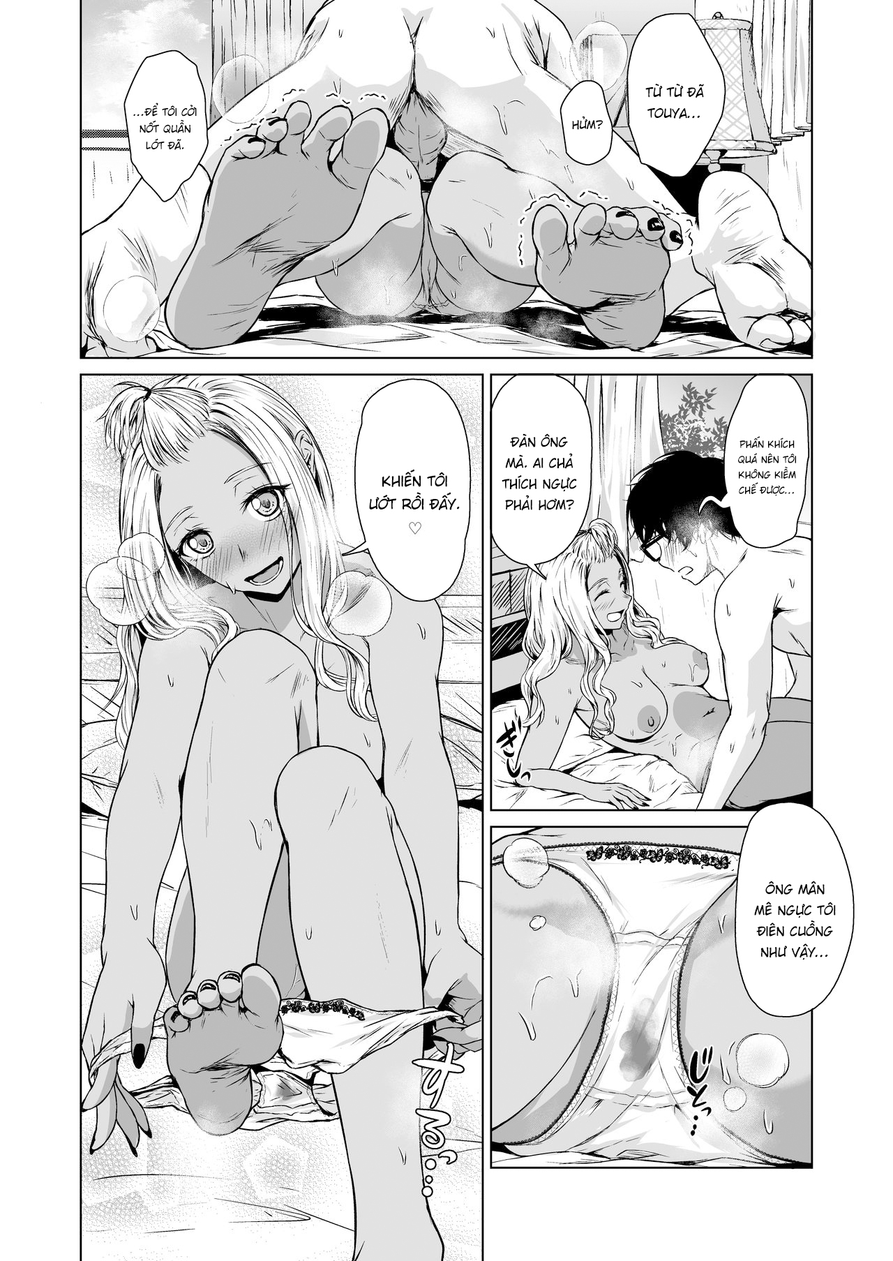Đọc truyện hentai Một tuần dài tìm hiểu nhau của cô nàng gyaru và anh chàng nhát gái - Chap 2