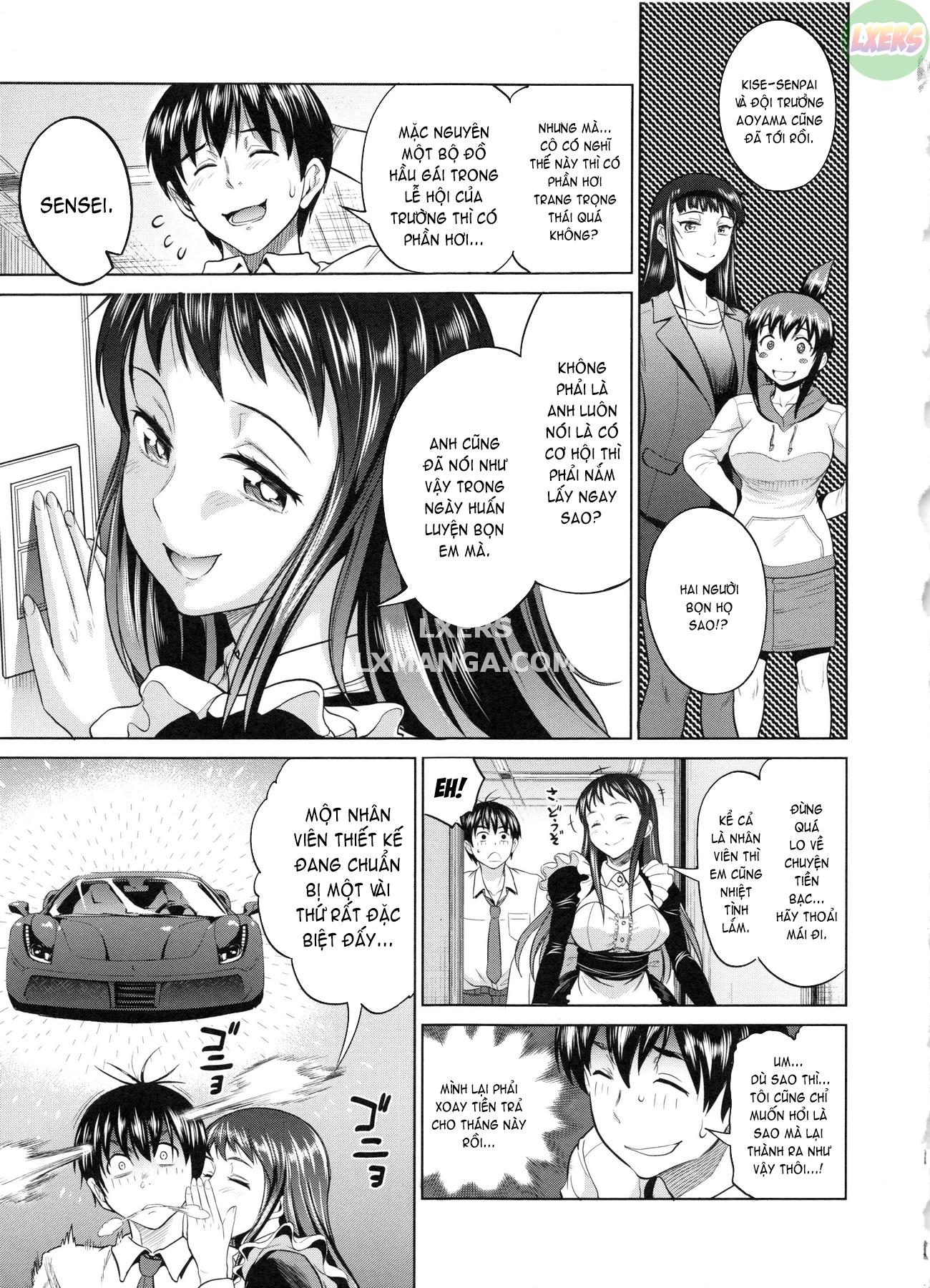 Đọc truyện hentai Jyoshi Luck! ~2 Years Later~ - Chap 4