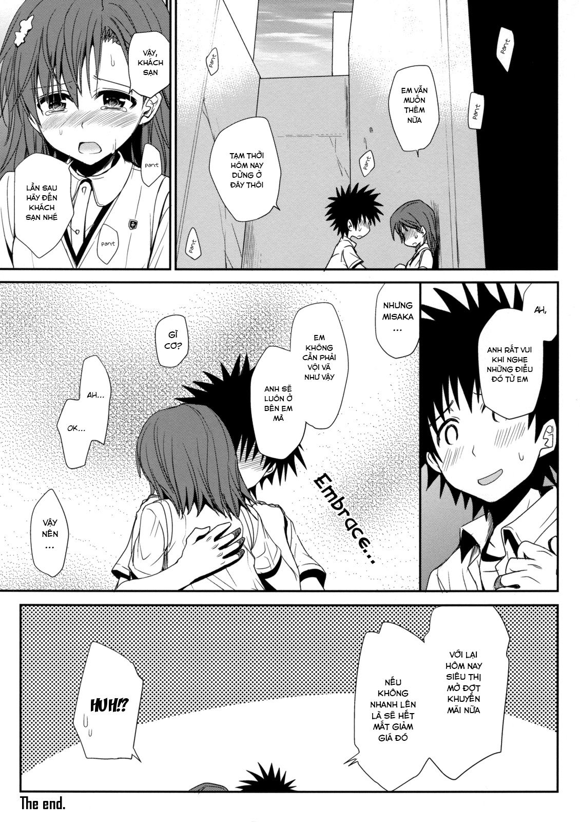 Đọc truyện hentai Sasoikata Sonogo (Toaru Kagaku no Railgun) - Oneshot