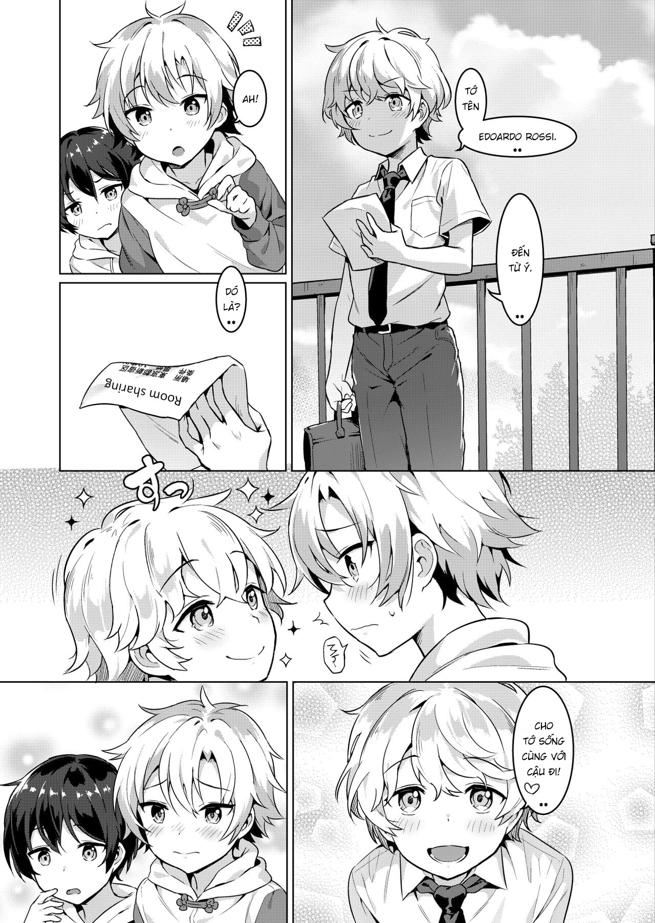 Đọc truyện hentai Ibunka Room Sharing 2 - Oneshot