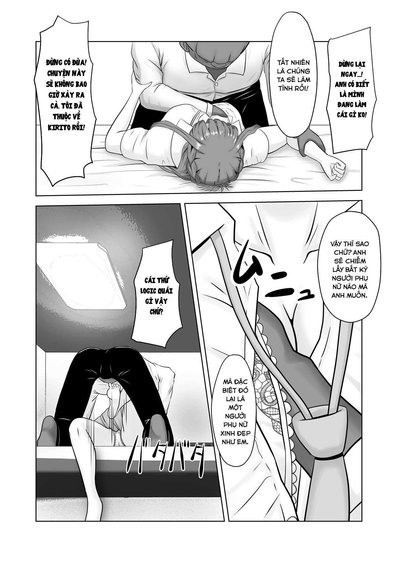 Đọc truyện hentai Asuna no Ayamachi - Oneshot