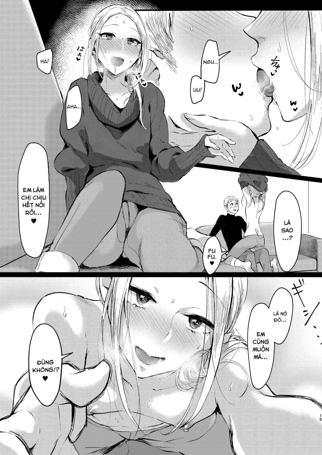 Đọc truyện hentai Ani Itoko wa Yasashii Kanojo - Oneshot