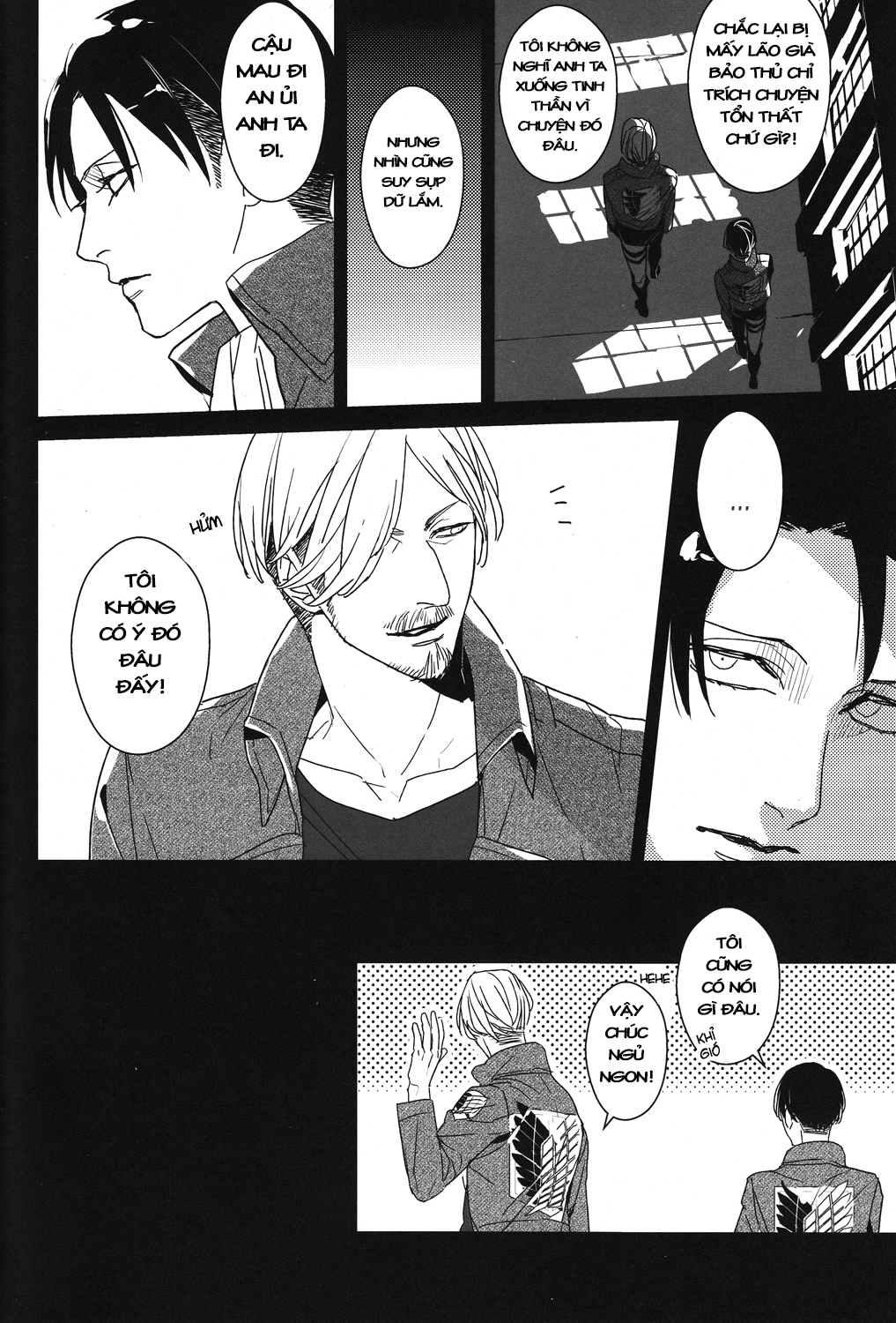 Đọc truyện hentai Icarus ga Nishi no Hate (Shingeki no Kyojin) - Oneshot