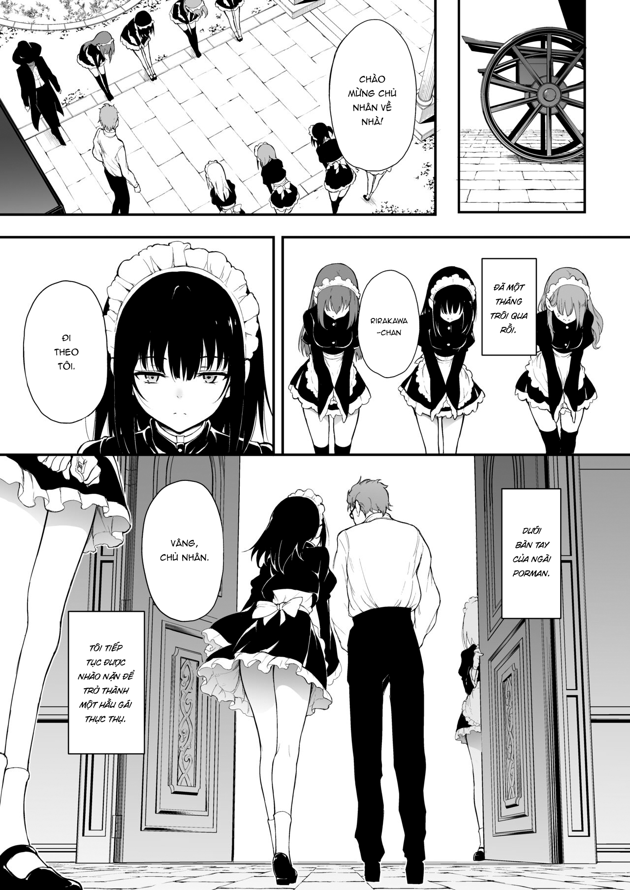 Đọc truyện hentai Maid Kyouiku - Chap 2