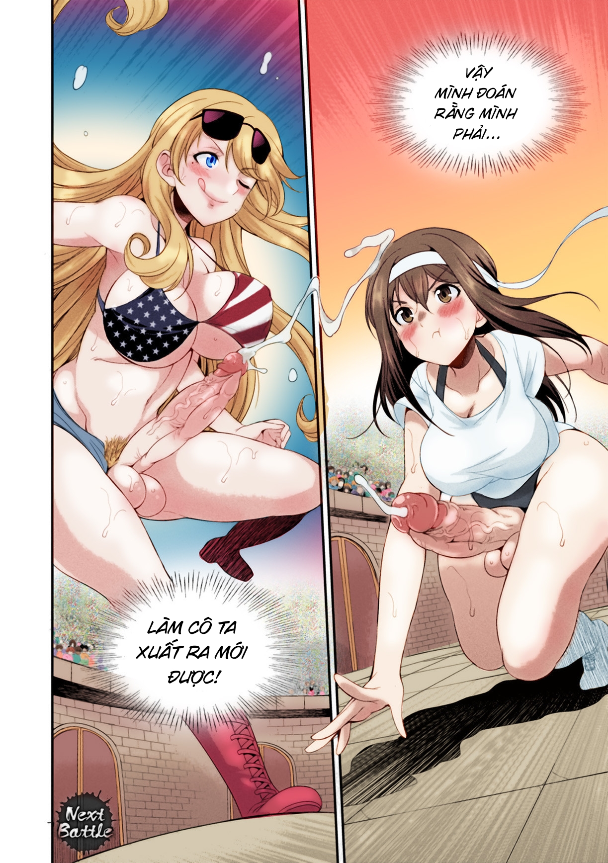 Đọc truyện hentai Đại chiến Futa~Nữ hoàng dương vật - Chap 1