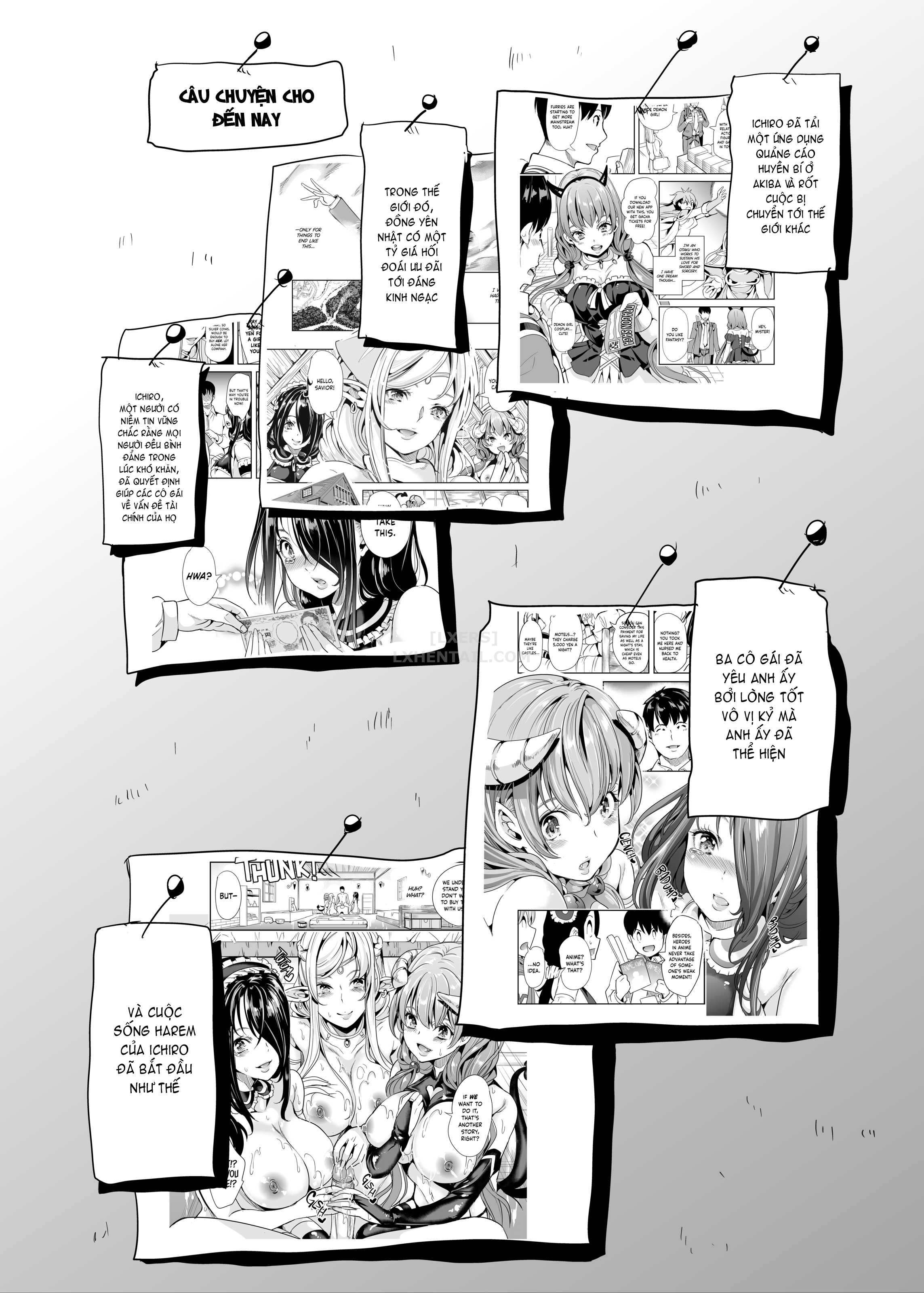 Đọc truyện hentai My Harem in Another World Collection - Chap 2