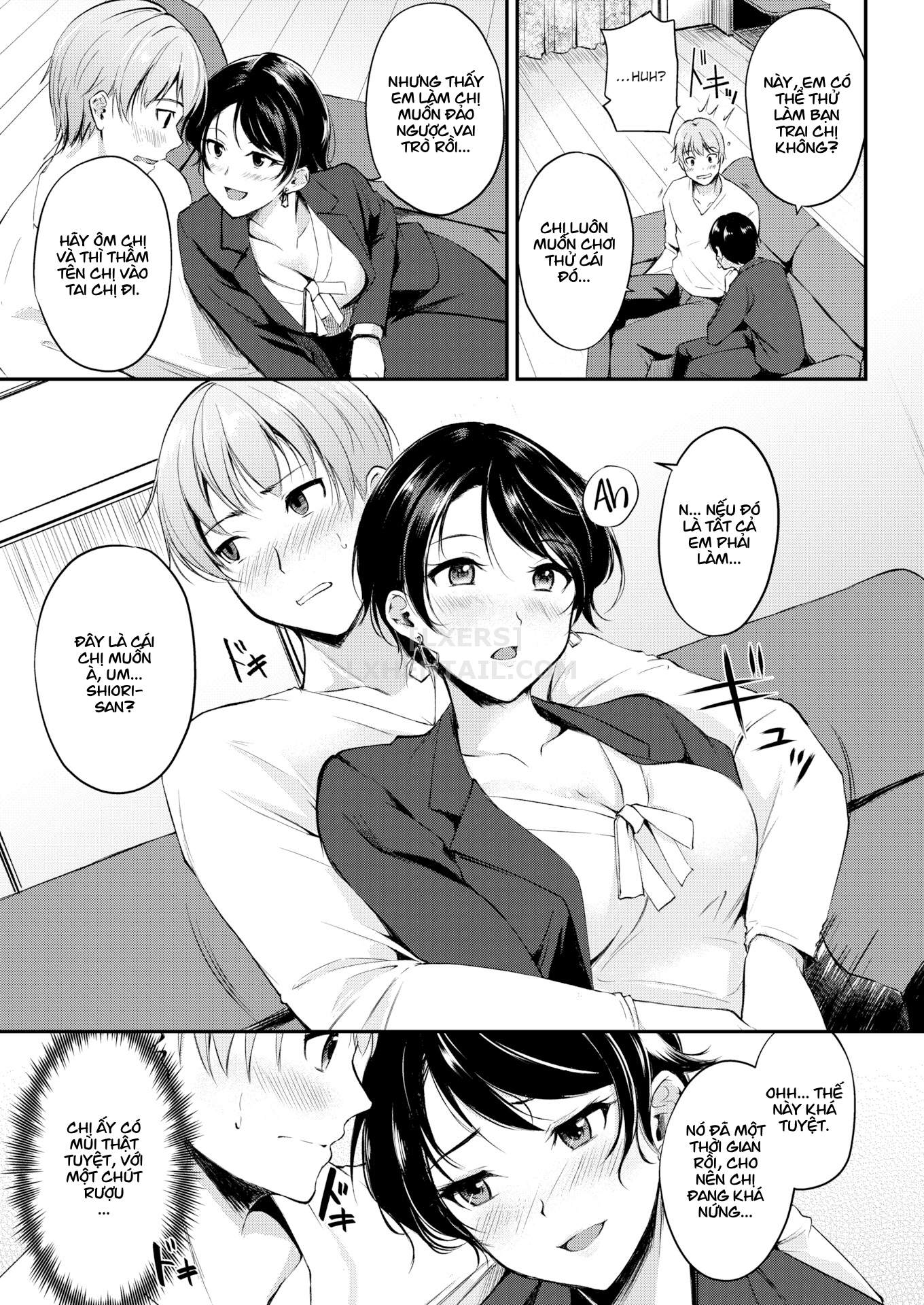 Đọc truyện hentai Midara Switch - Sensual Switch - Chap 7 - Sis’s Boyfriend