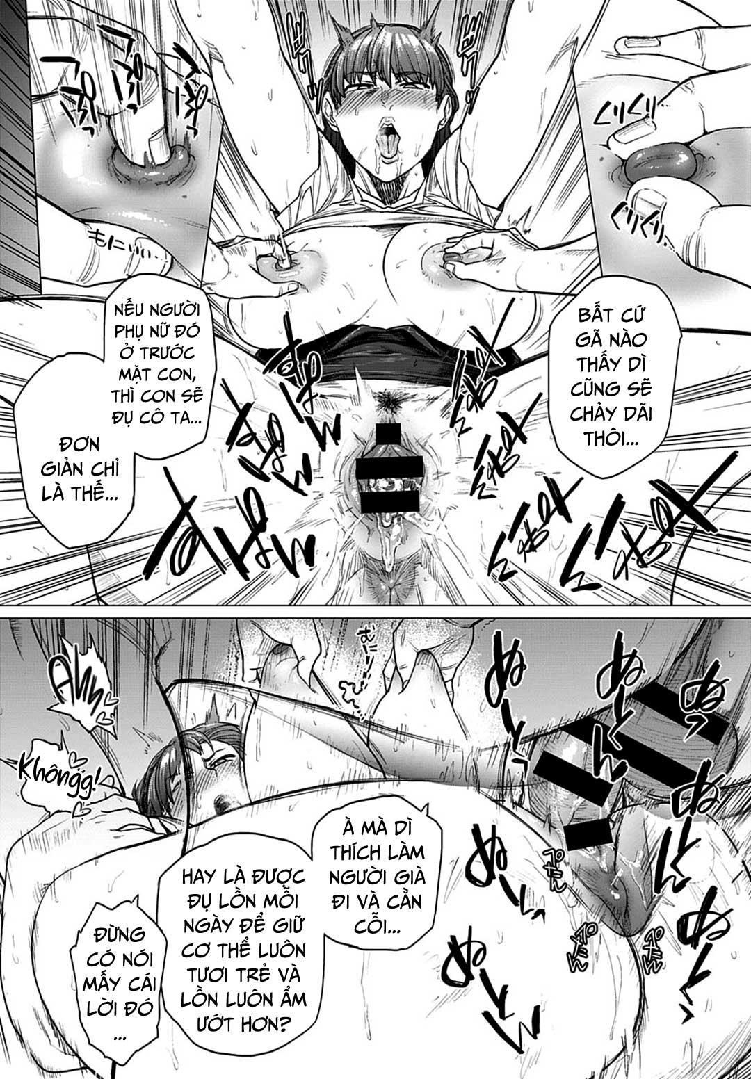 Đọc truyện hentai Cắm trại cùng mẹ kế - Oneshot