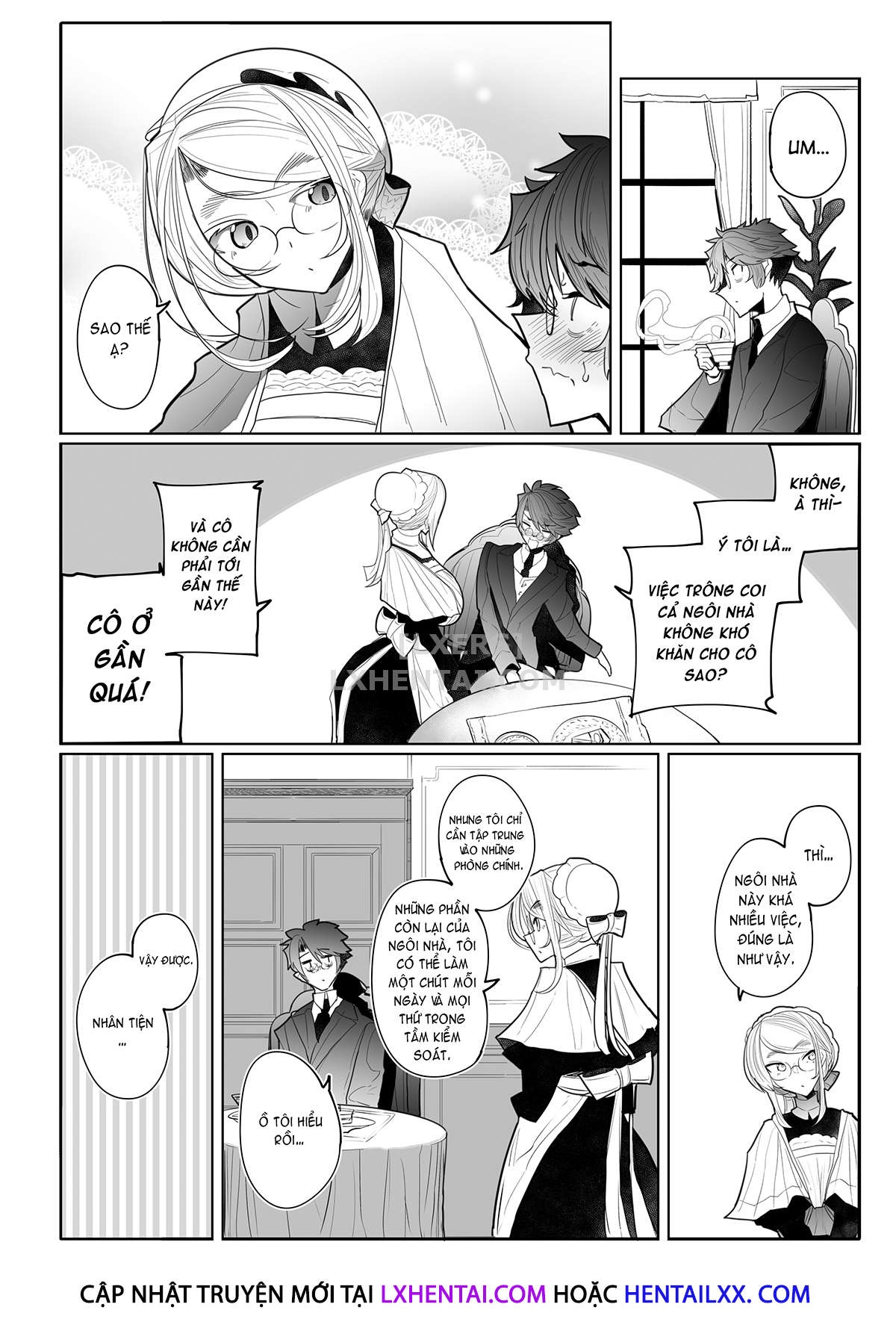 Đọc truyện hentai Shinshi Tsuki Maid no Sophie-san - Chap 3