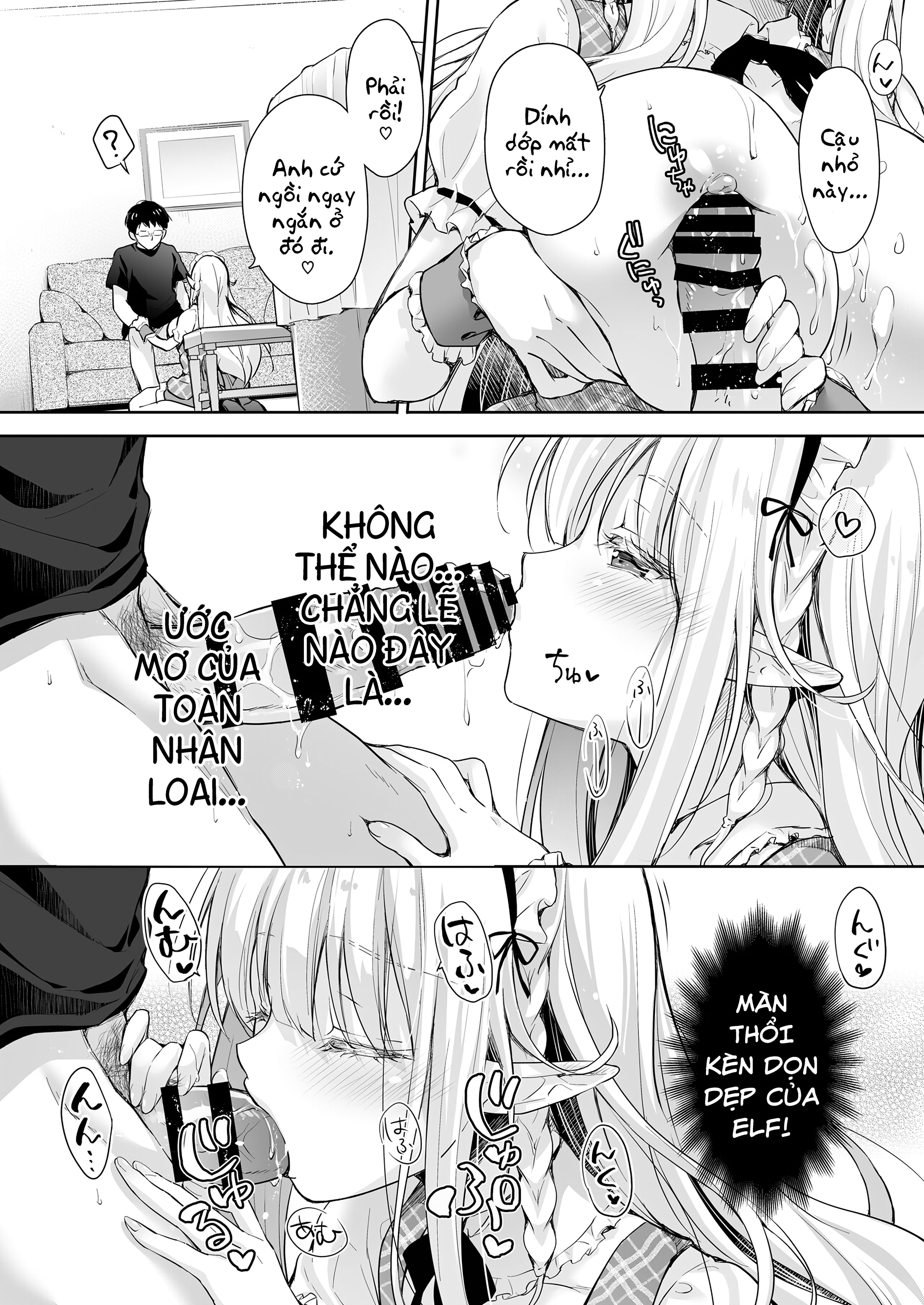 Đọc truyện hentai OtaCir no Elf Hime - Chap 3