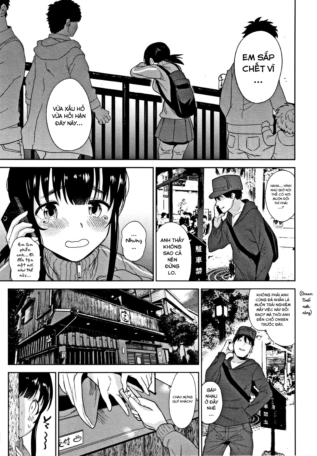 Đọc truyện hentai Tôi bắt được 1 cô gái dễ thương nhìn trộm cuốn sách tôi vứt đi - Chap 06: Chuyến dã ngoại lén lút