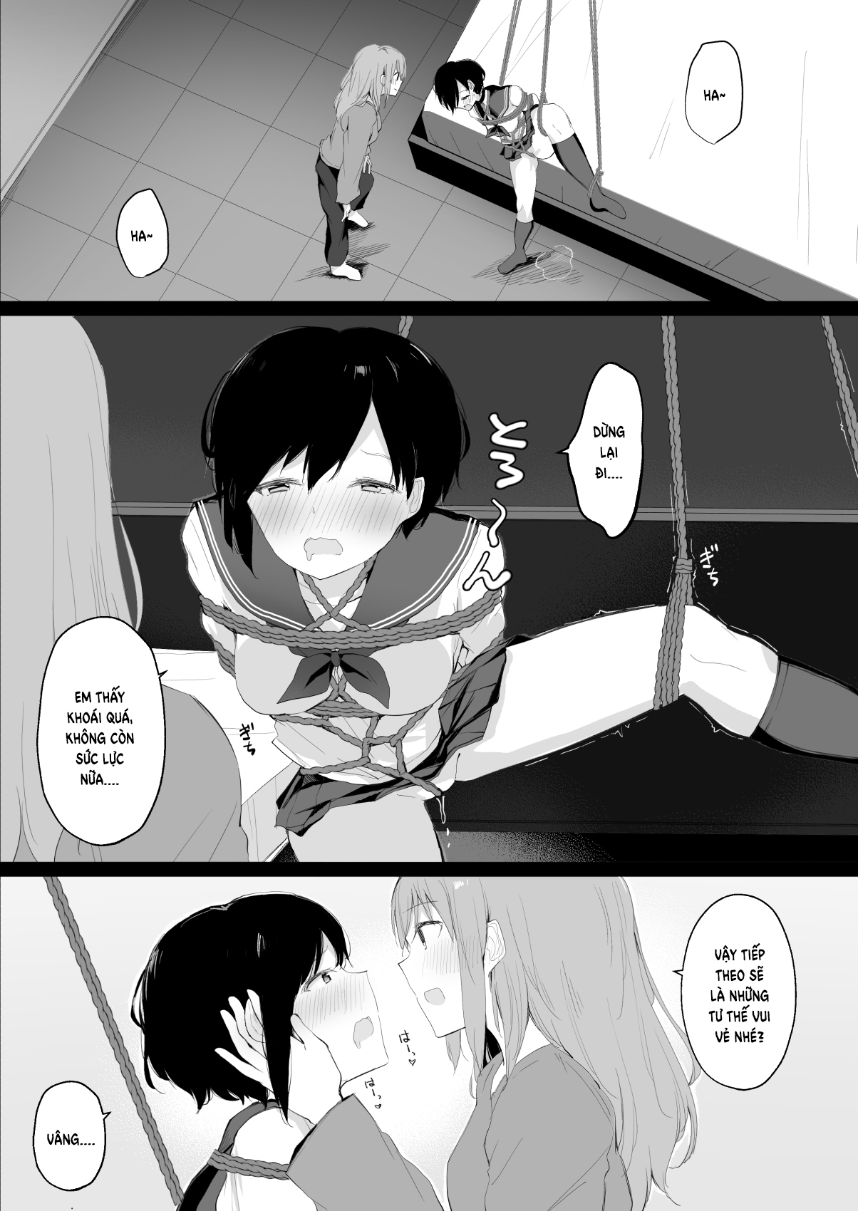Đọc truyện hentai Do M Uraaka Joshi ga Kousoku Yuri Ecchi de Onna Doushi no Yosa o Oshiekomarechau Hon - Oneshot 1.1