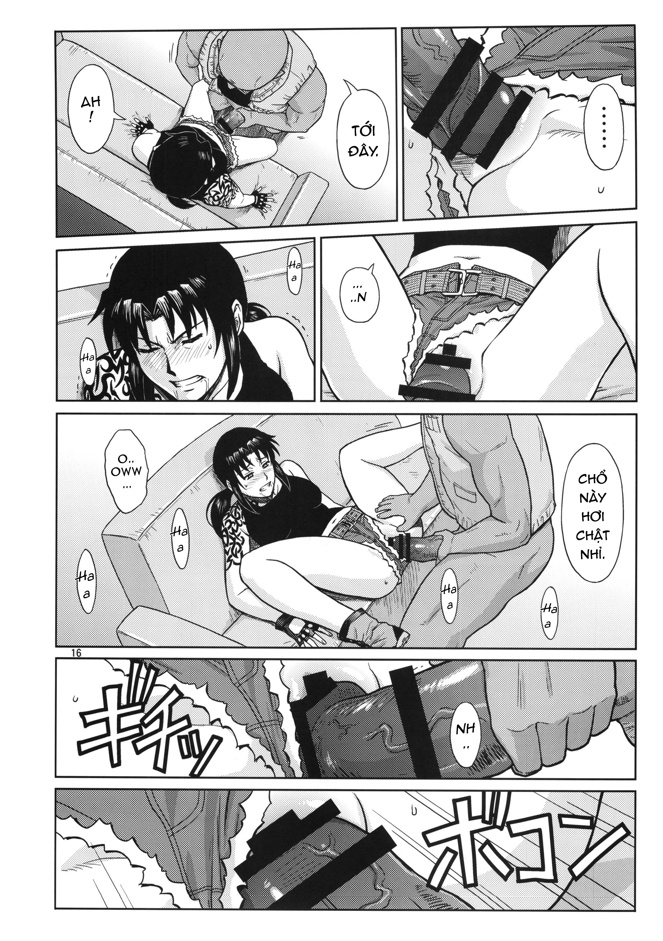 Đọc truyện hentai SUPER BIG SIZE! (BLACK LAGOON) - Oneshot