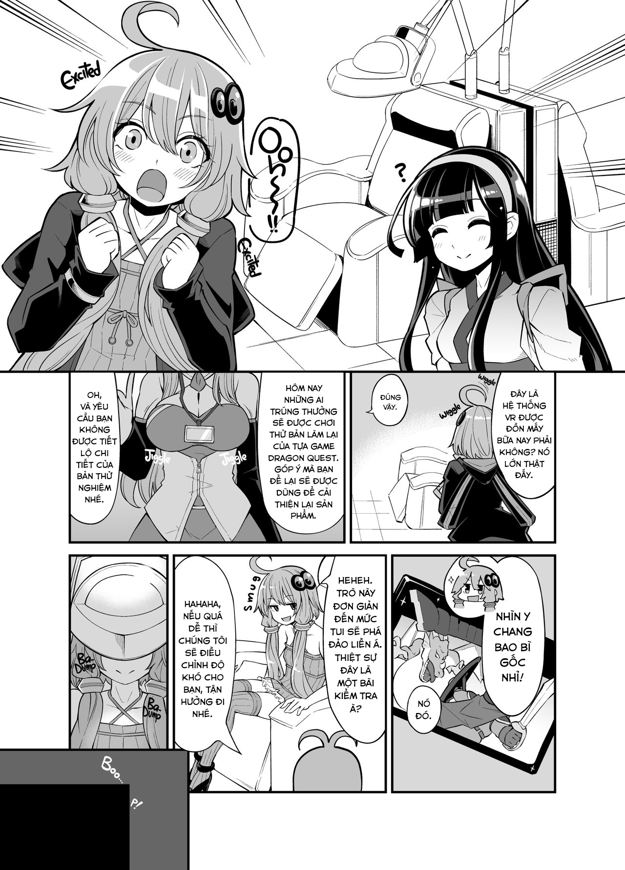 Đọc truyện hentai Yuzuki Yukari In Dragon Quest - Oneshot
