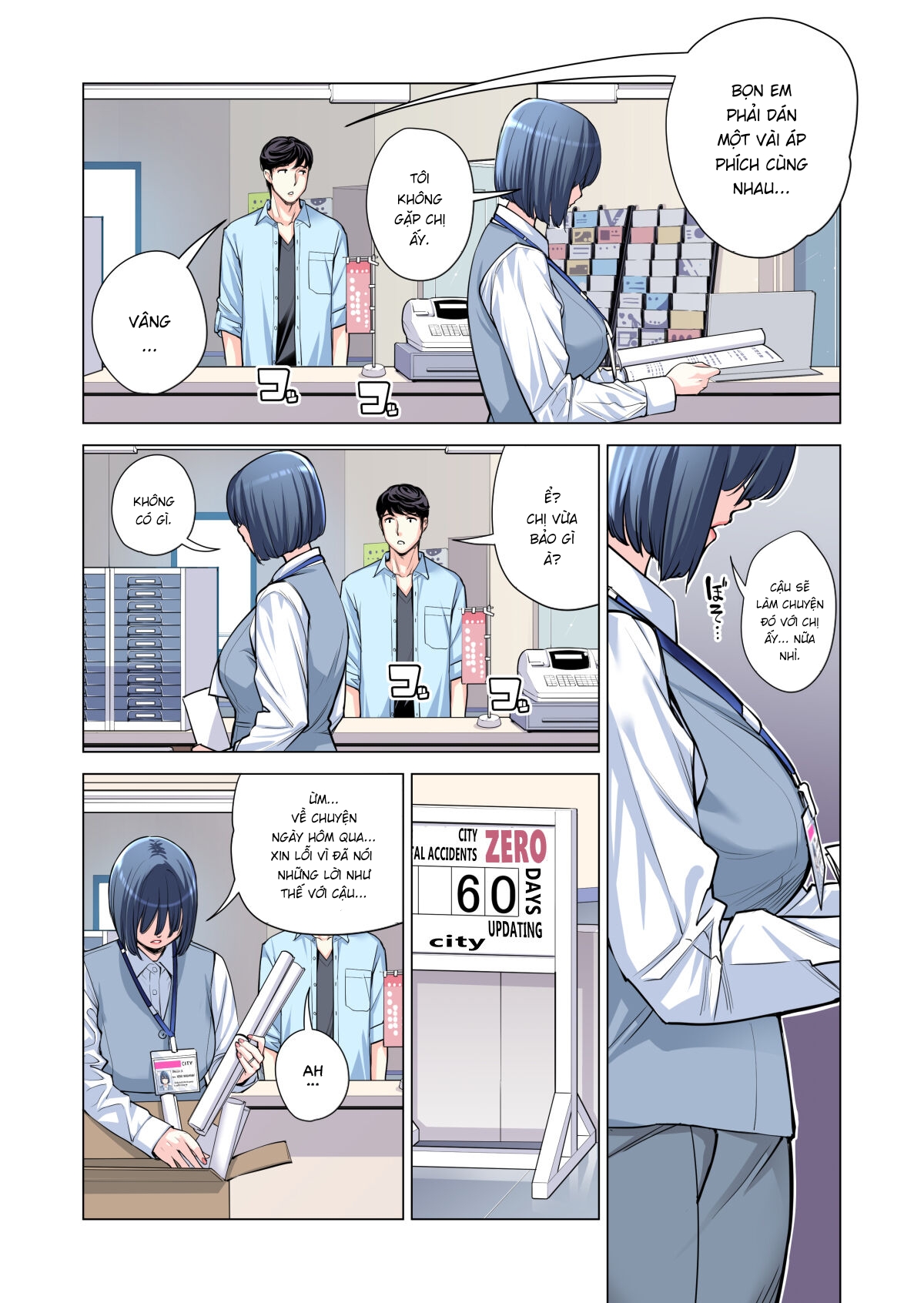 Đọc truyện hentai Những cô trợ lý đã có chồng - Chap 4 full màu