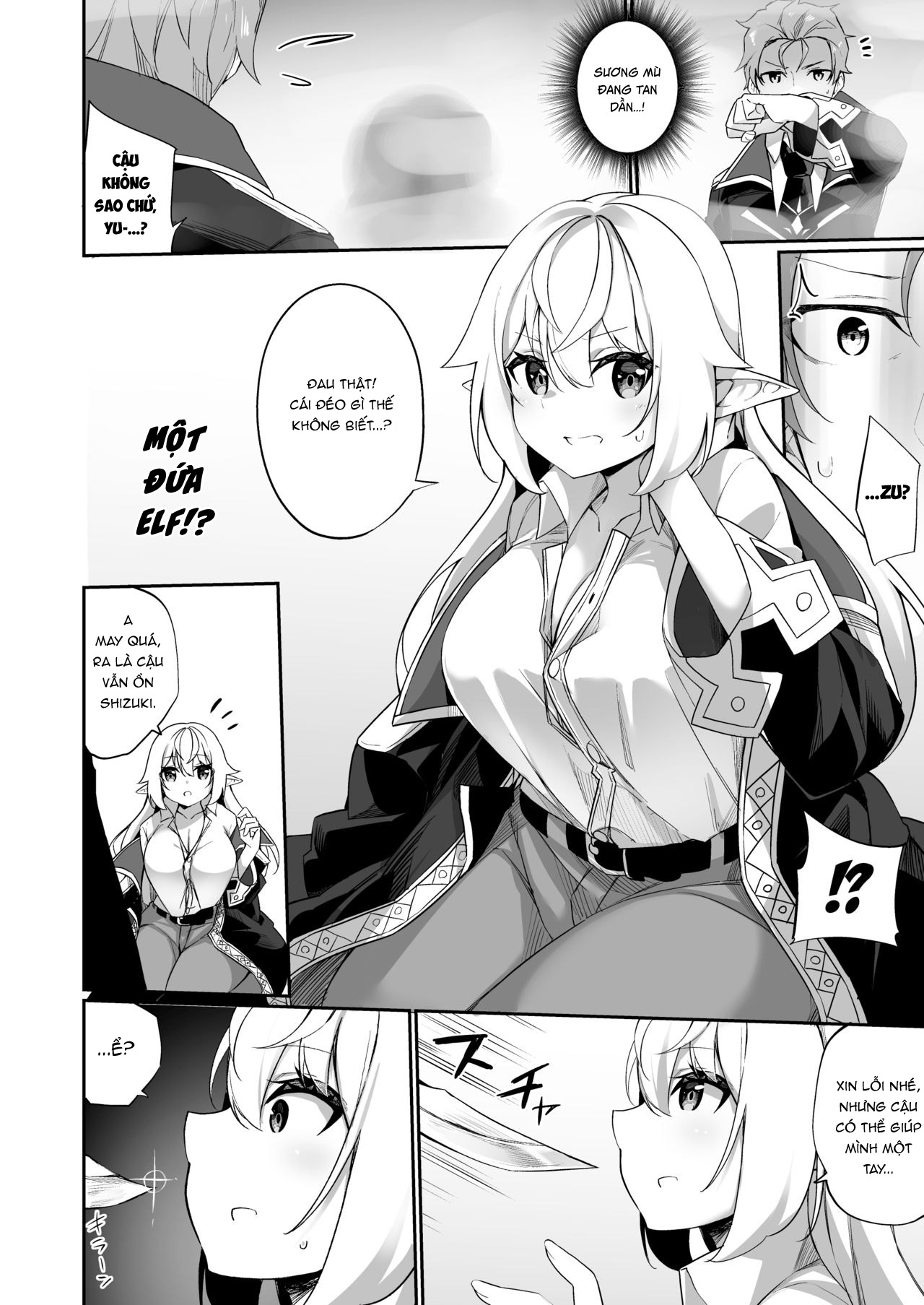 Đọc truyện hentai Câu chuyện một mạo hiểm giả trở thành Elf và kết hôn với bạn tâm giao của mình. - Oneshot 1