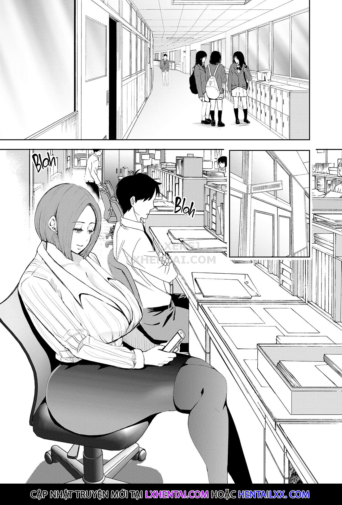 Đọc truyện hentai Sato's Revenge - Chap 1 - Hypnotized Teacher