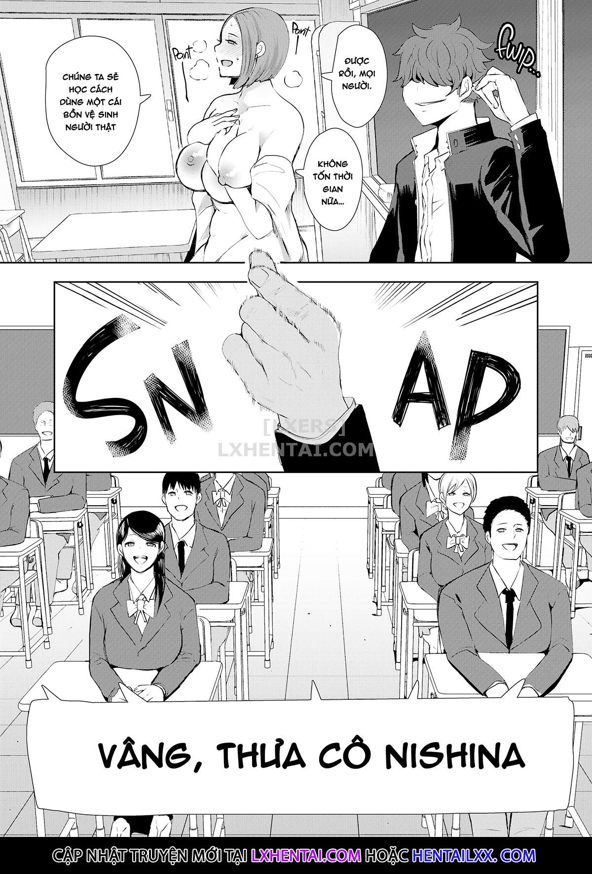 Đọc truyện hentai Sato's Revenge - Chap 1 - Hypnotized Teacher