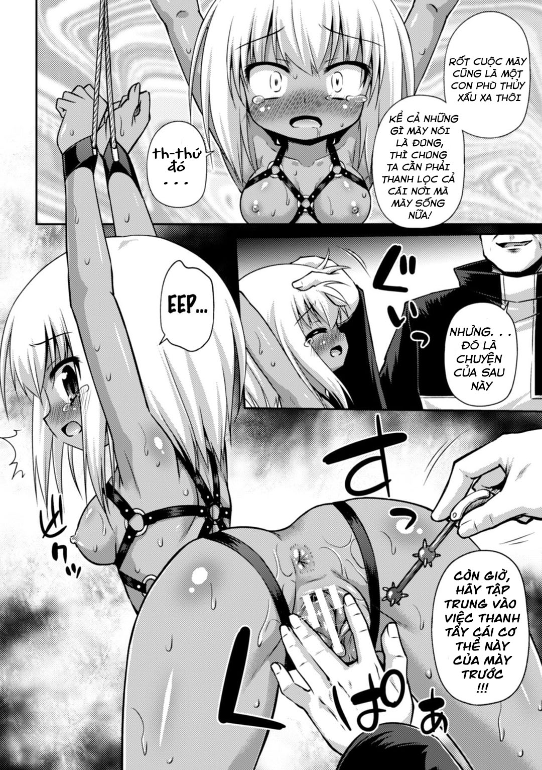 Đọc truyện hentai Toraware no Ihoujin - Oneshot