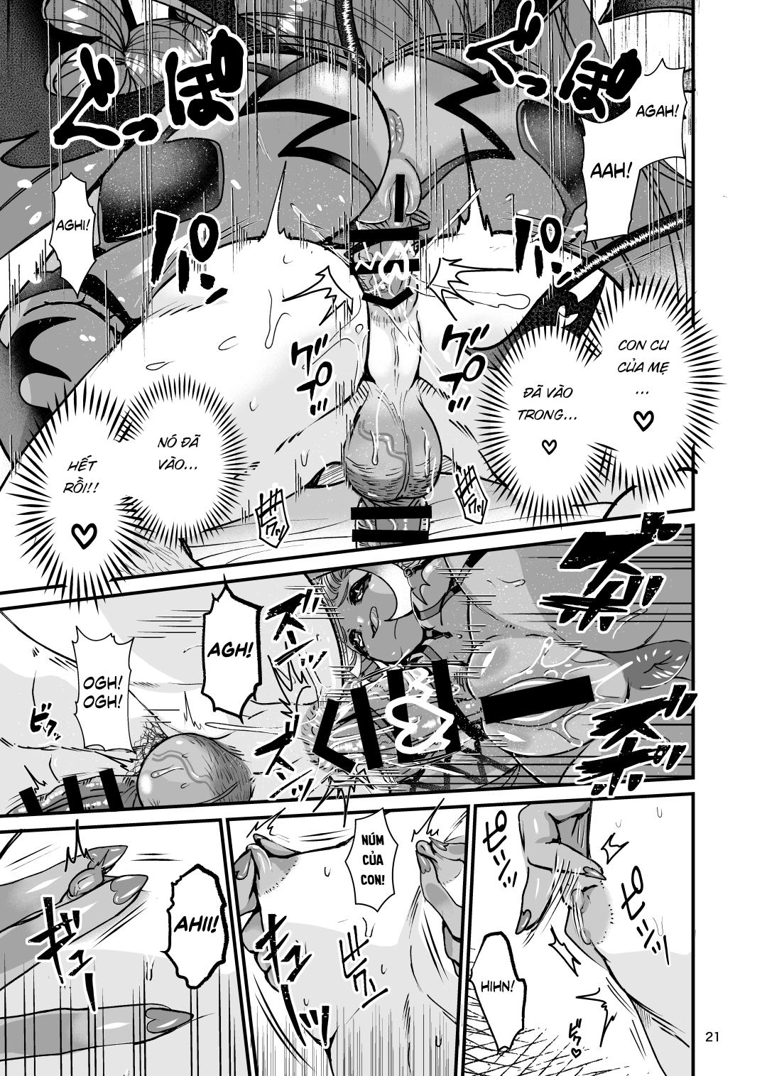 Đọc truyện hentai Futanari Devil Mama no Mesu ni Naru - Oneshot.