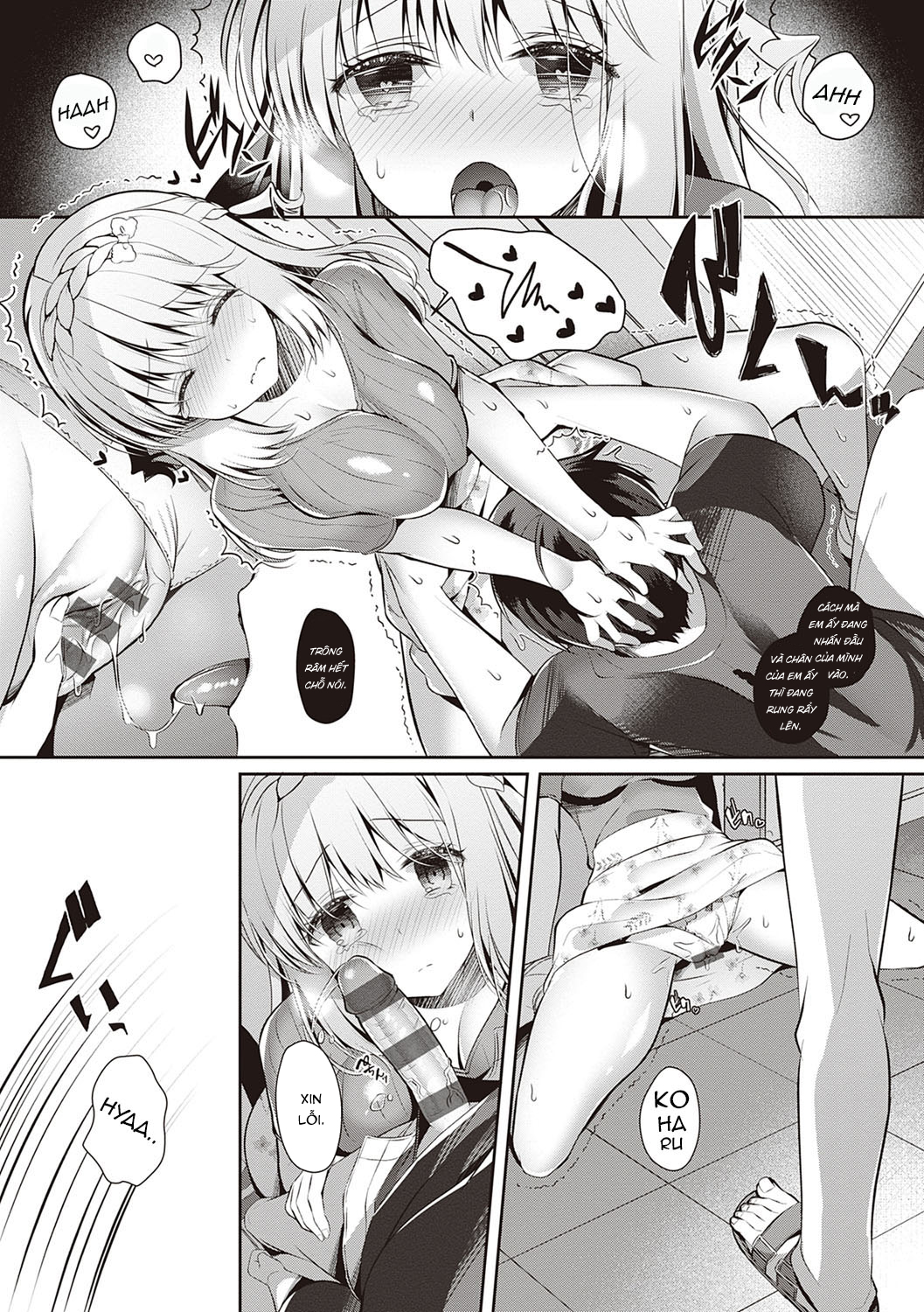 Đọc truyện hentai Osananajimi de Koibito no Kanojo to Shitai Koto Zenbu - Chap 4