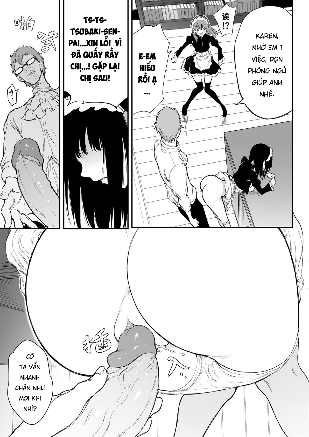 Đọc truyện hentai Maid Kyouiku - Chap 3 [Không che]