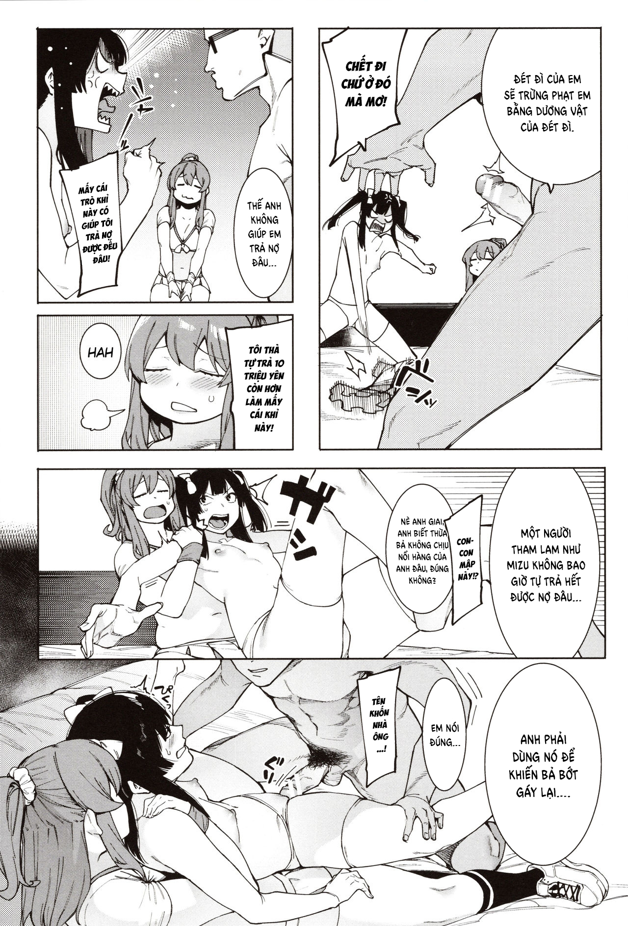 Đọc truyện hentai Mizuha ni Oshioki! - Chap 4