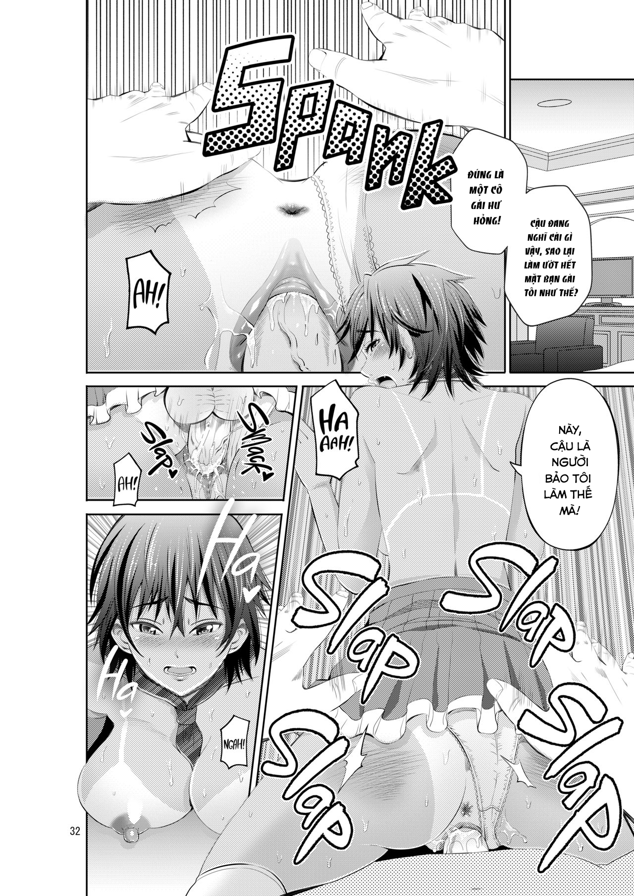 Đọc truyện hentai Tokonatsu Resort Nangoku Musume to NTR Sex - Oneshot