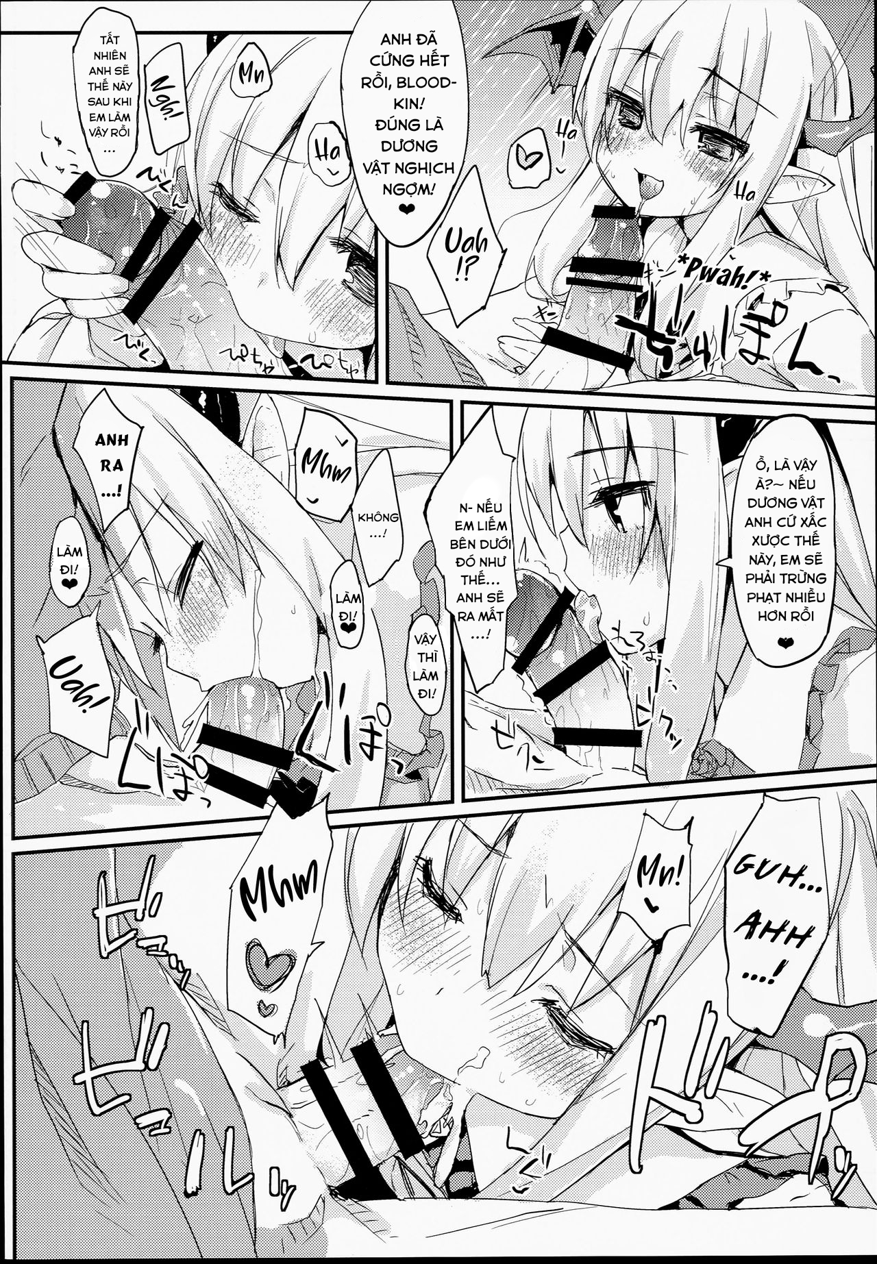 Đọc truyện hentai Vampy-chan Love Love Ecchi Book - Oneshot