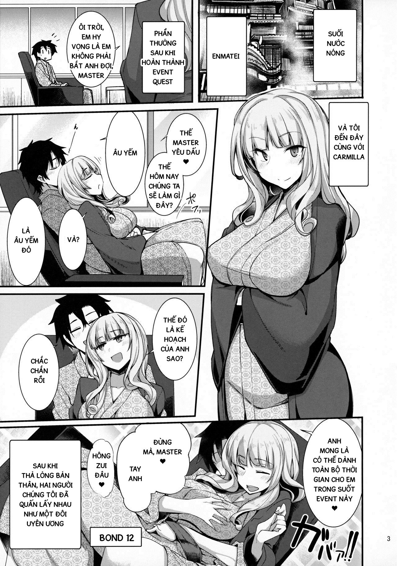Đọc truyện hentai Carmilla-san to Onsen Ryokan de Shita Koto no Zenbu - Oneshot