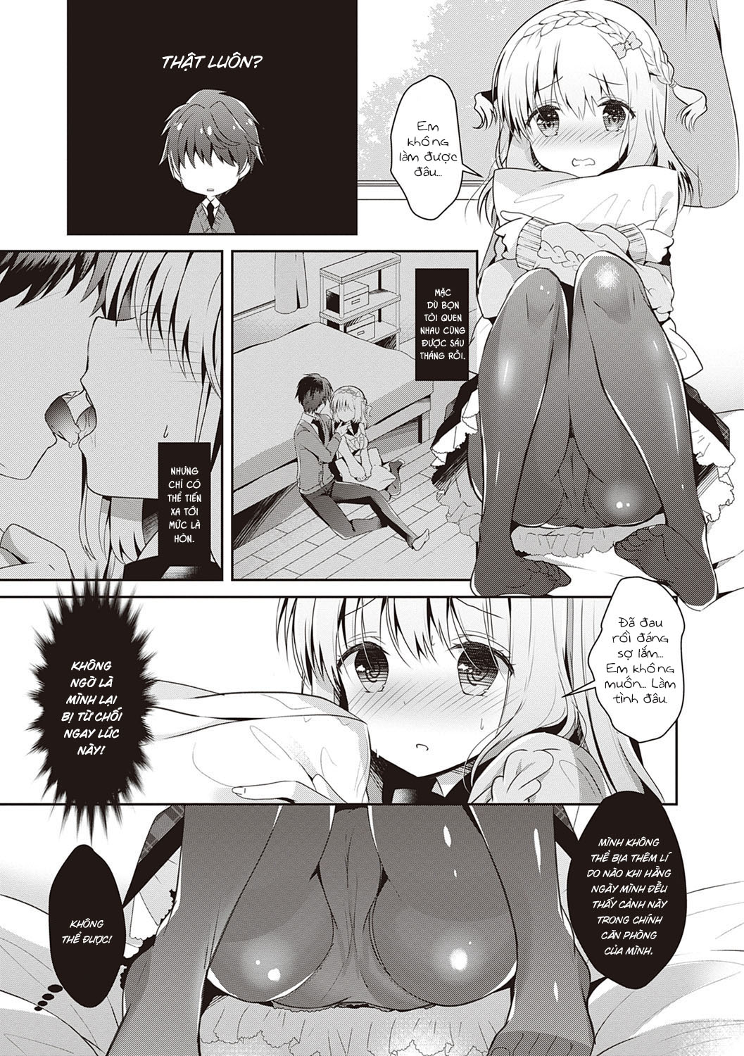 Đọc truyện hentai Osananajimi de Koibito no Kanojo to Shitai Koto Zenbu - Chap 1