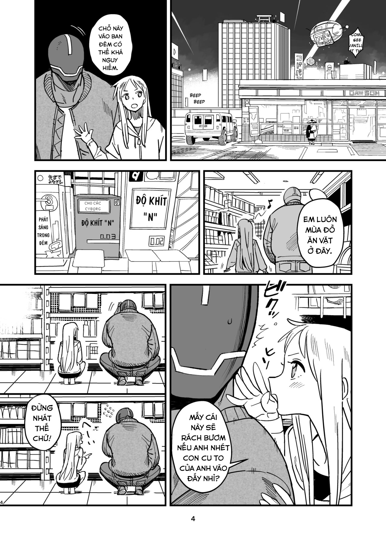 Đọc truyện hentai Người chồng Cyborg và Namamiyome. - Phần 1