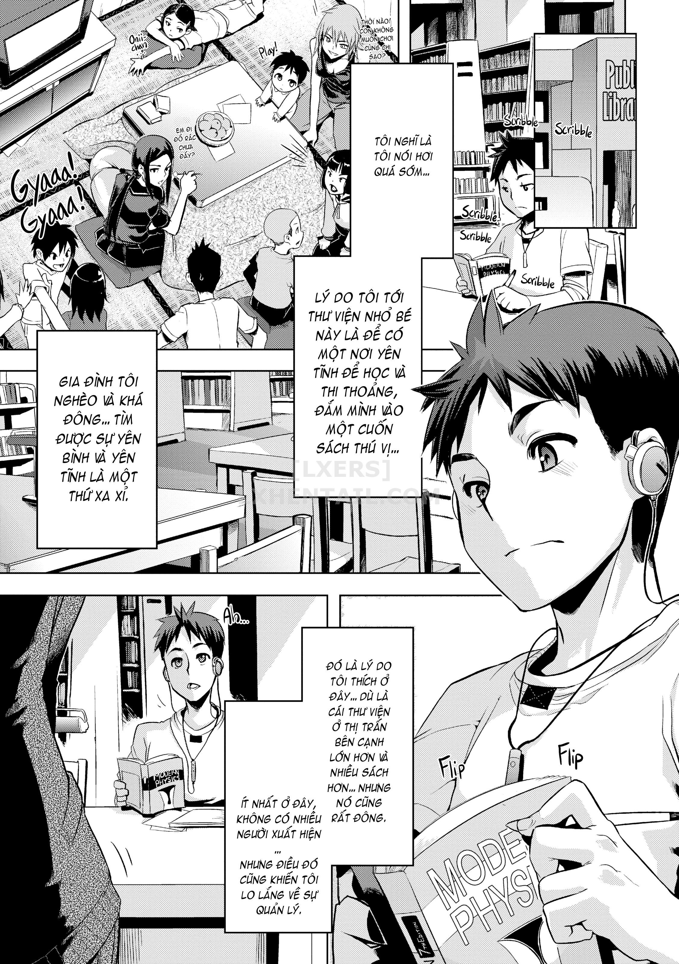 Đọc truyện hentai The Pink Album - Chap 1 - Library Talk