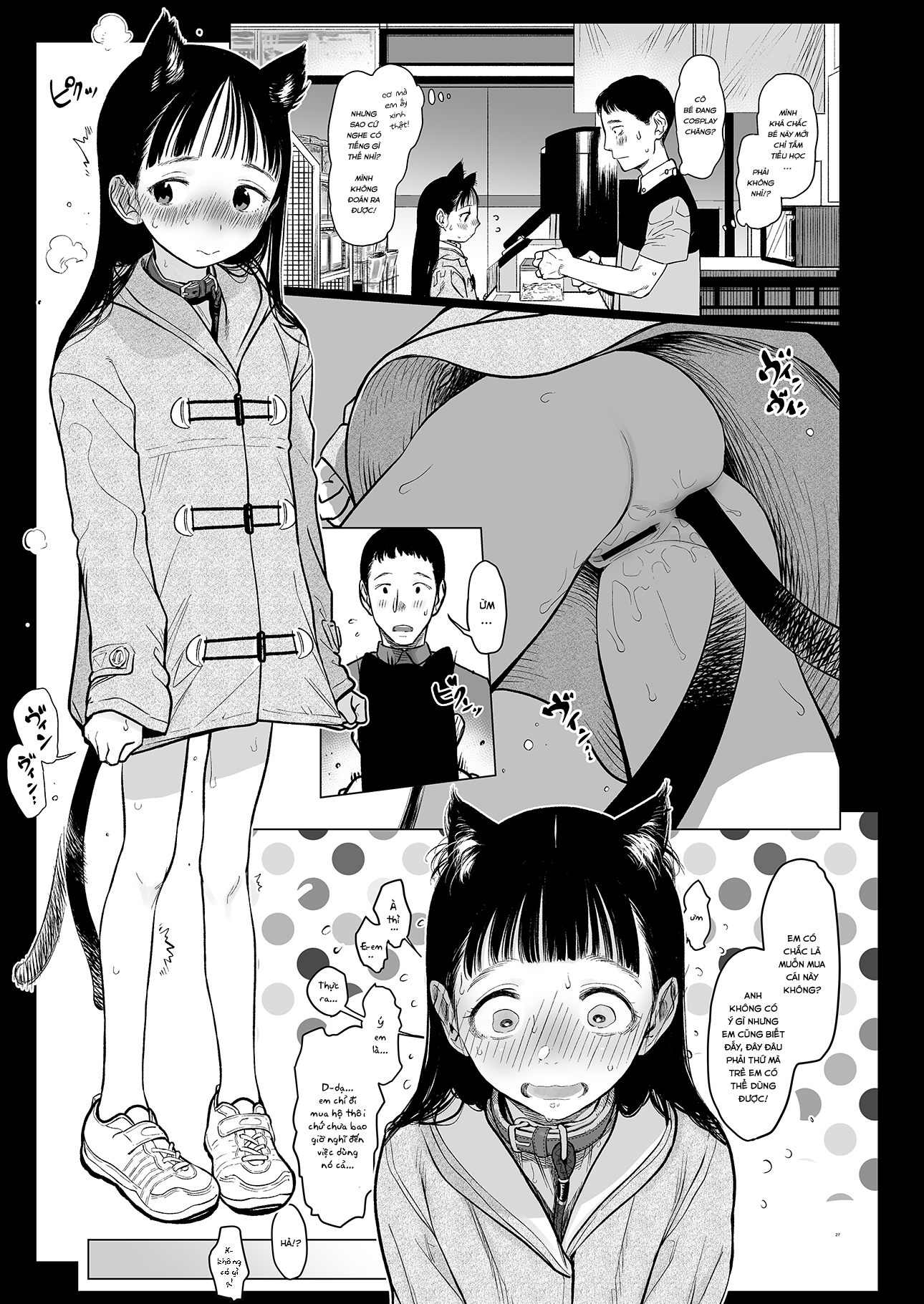 Đọc truyện hentai Em gái bé bỏng kế bên tôi~ - Chap 2: Sếch em gái tai mèo