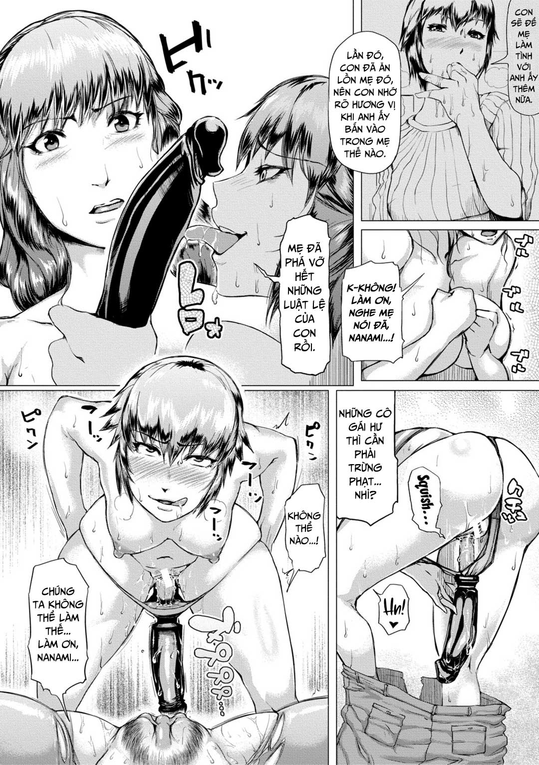 Đọc truyện hentai Cho đến khi mẹ vợ có thai - Chap 2
