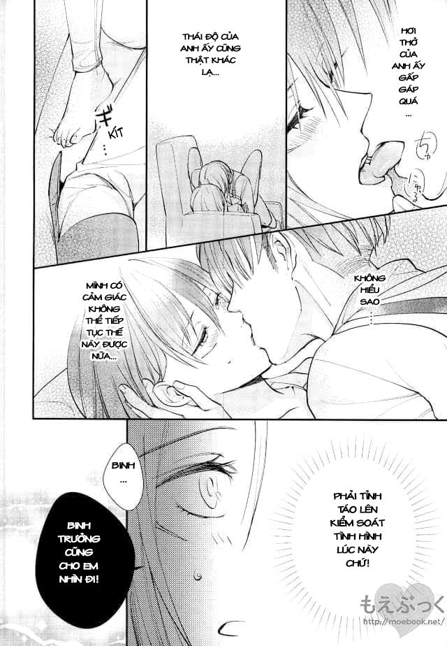 Đọc truyện hentai Chẳng thể đợi chờ (Shingeki no Kyojin) - Oneshot