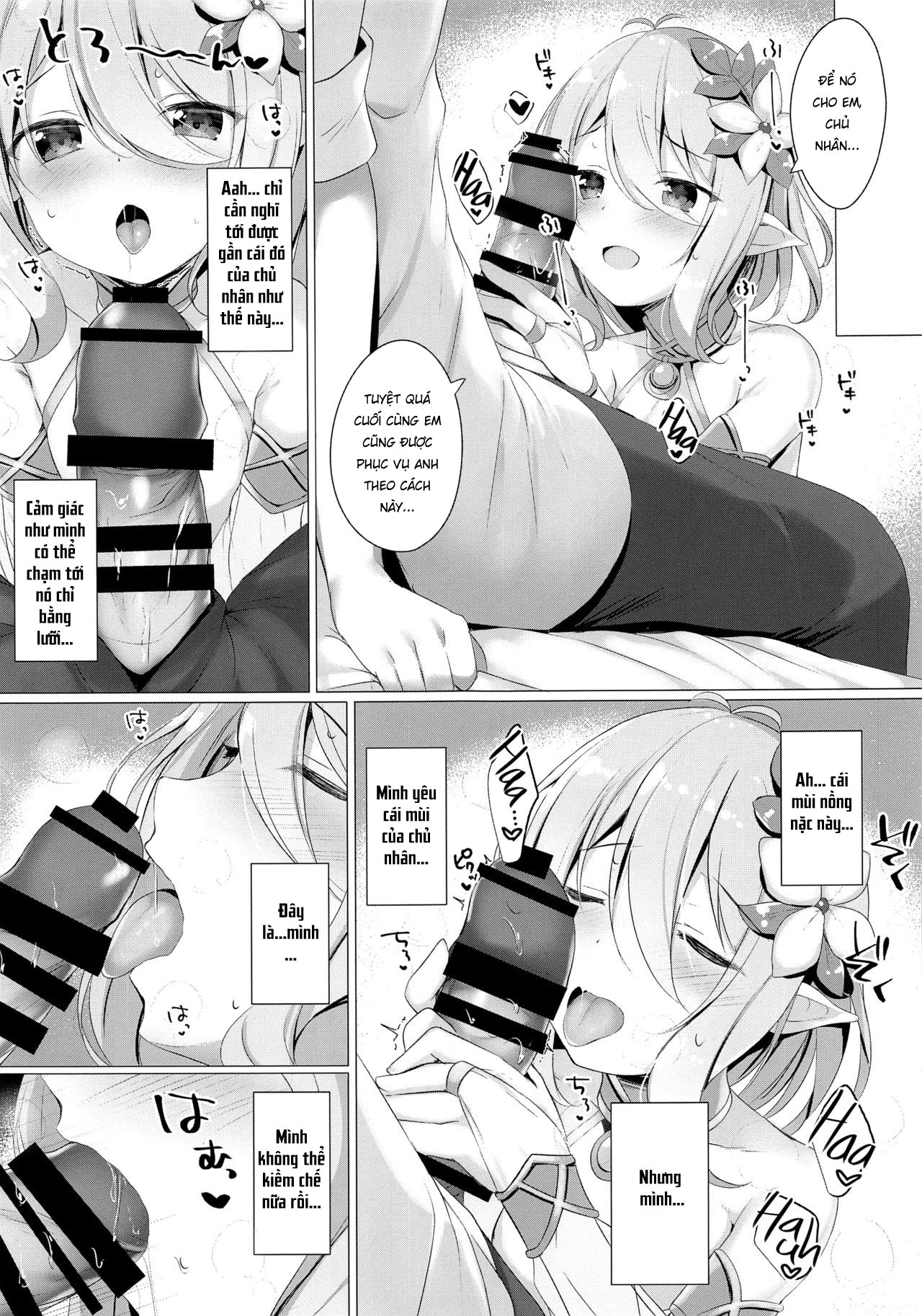 Đọc truyện hentai Kokkoro-chan Muốn Được Chơi Xếp Hình - Oneshot