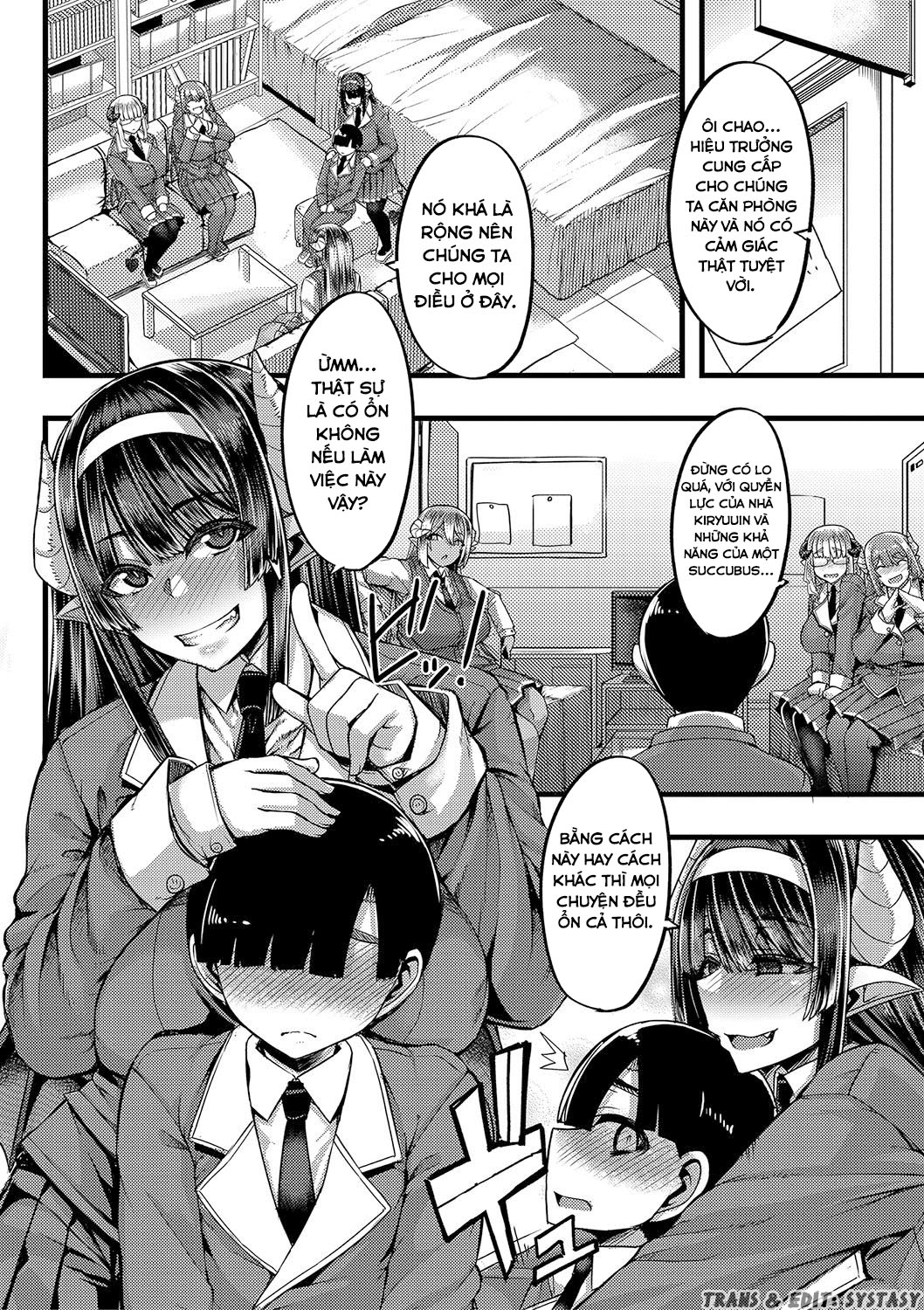 Đọc truyện hentai Succubus Sakusei-bu - Chap 1