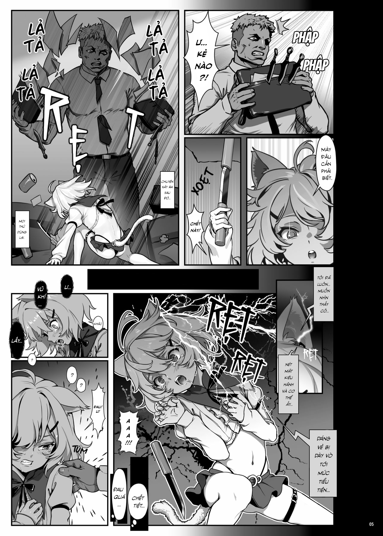 Đọc truyện hentai Kiếp Nô Lệ - Oneshot tai mèo khuyết tật