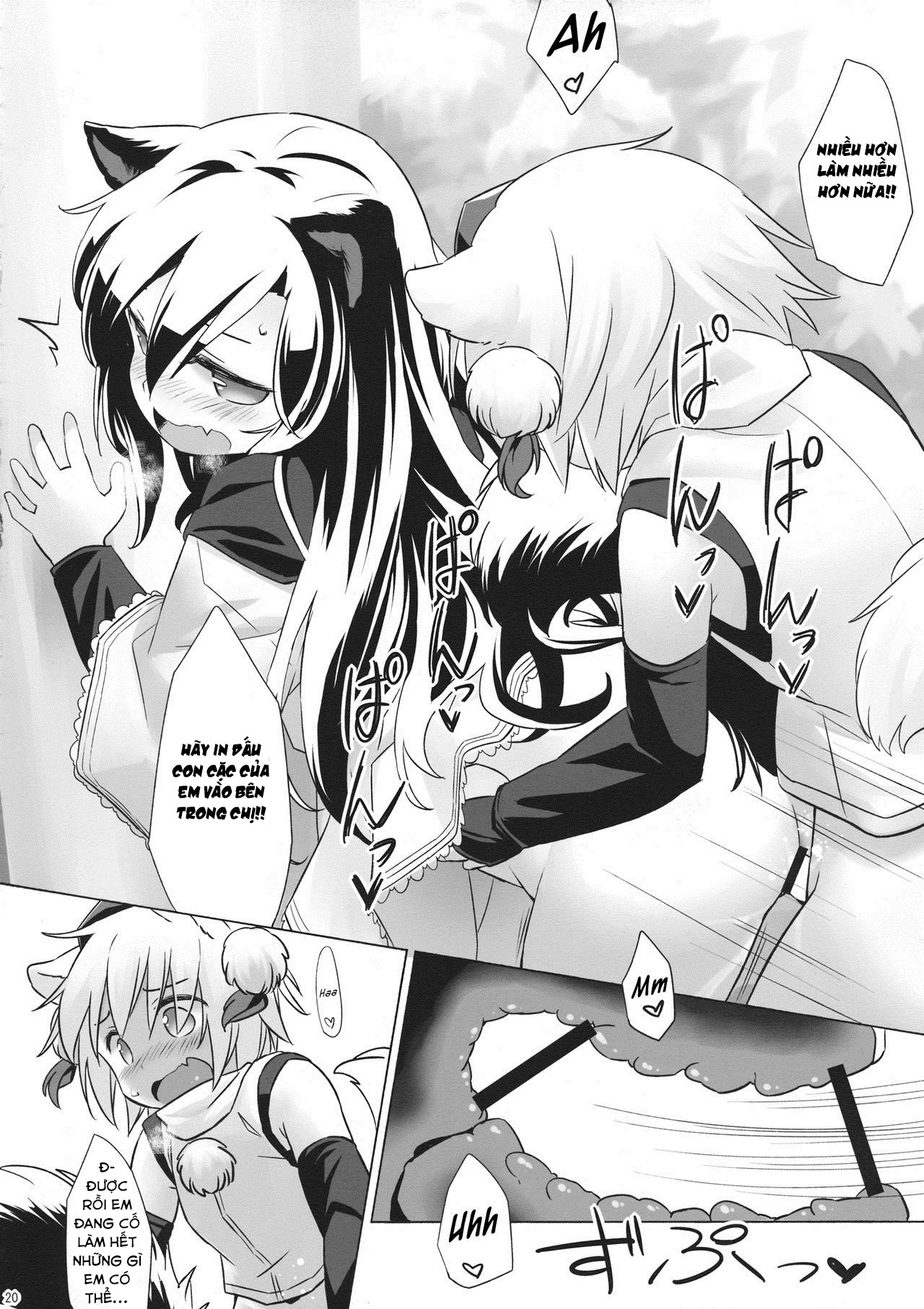 Đọc truyện hentai A starving wolf doesn’t fear the stick - Oneshot