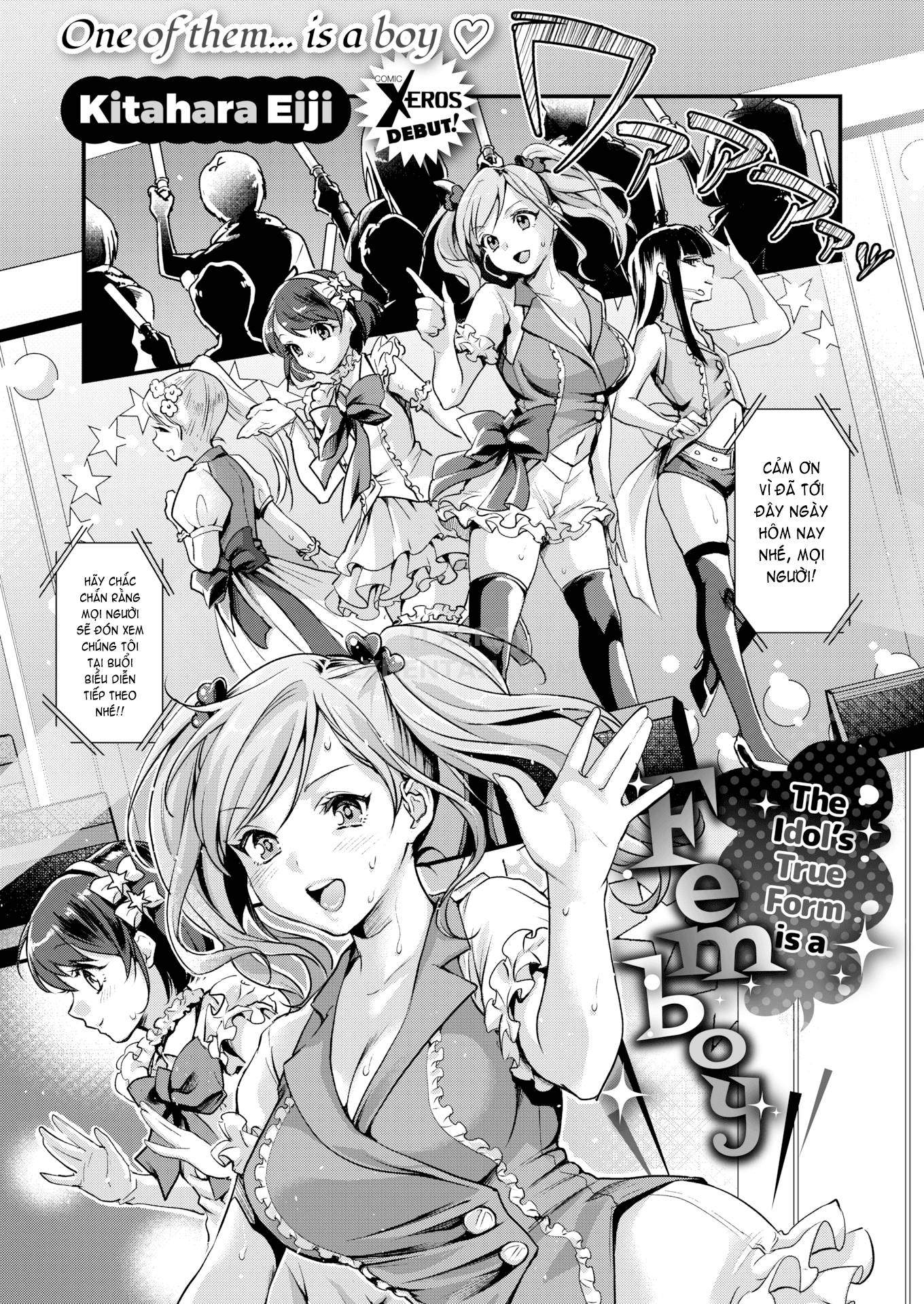 Đọc truyện hentai The Idol's True Form Is a Femboy - Oneshot