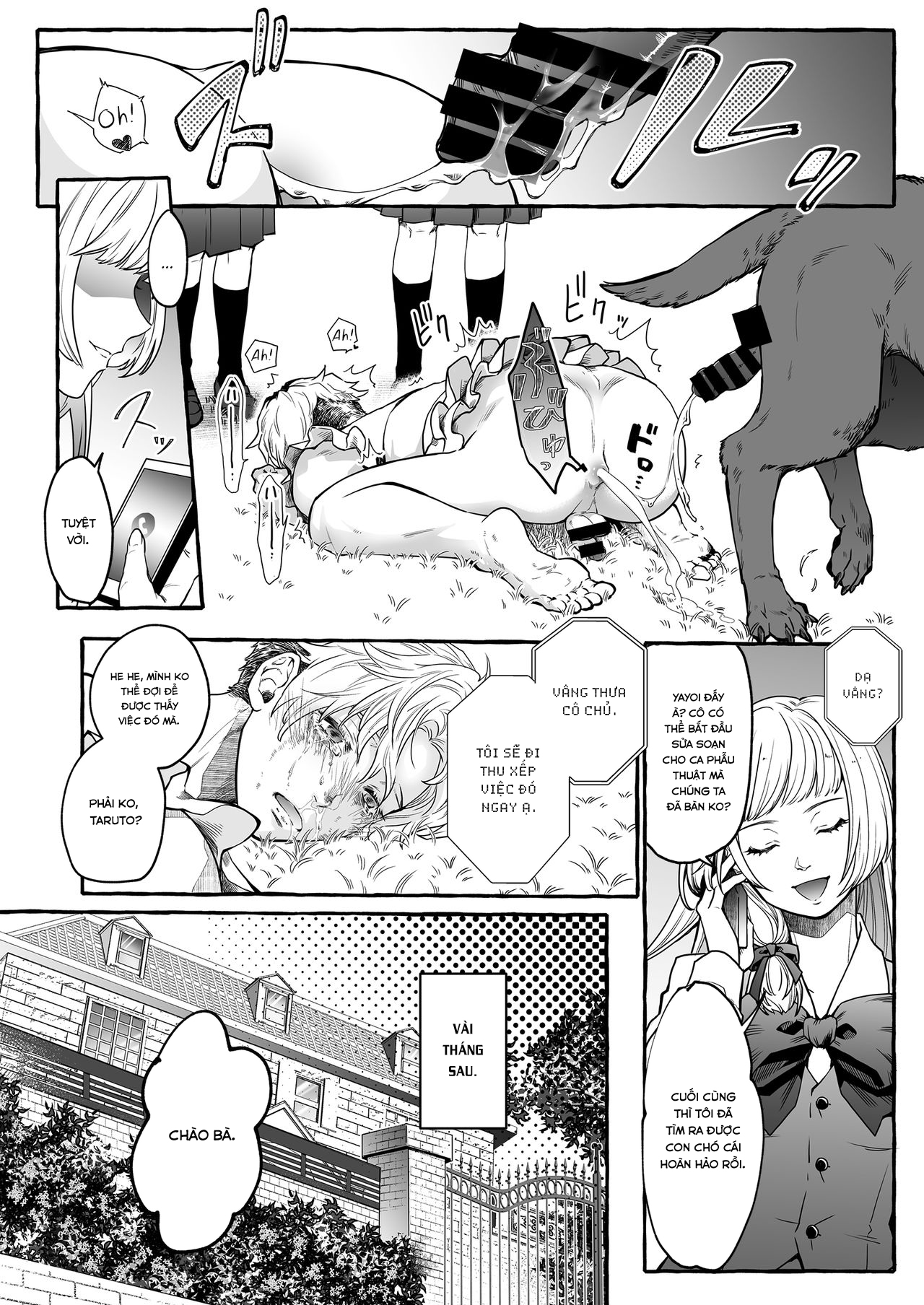 Đọc truyện hentai Osu Inu Ni Metorareta Otoko; ~ Teishuku Na Hanayome Inu No Sodatekata ~ - Oneshot