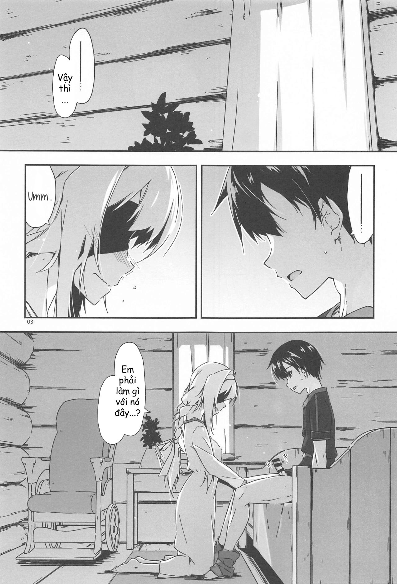 Đọc truyện hentai Alice no Naisho (Sword Art Online) - Oneshot
