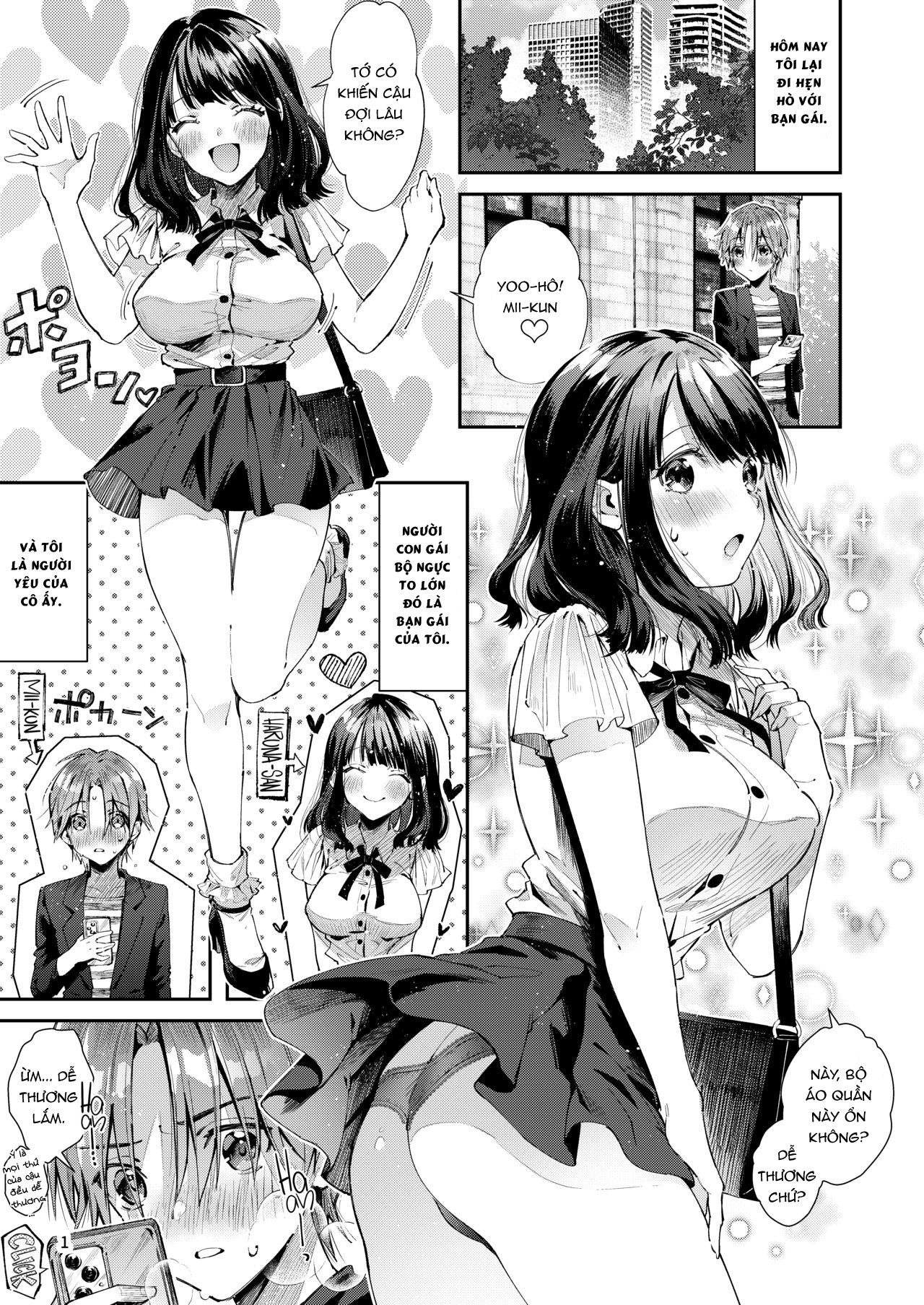 Đọc truyện hentai Hạnh phúc bên tình yêu của tôi - Oneshot