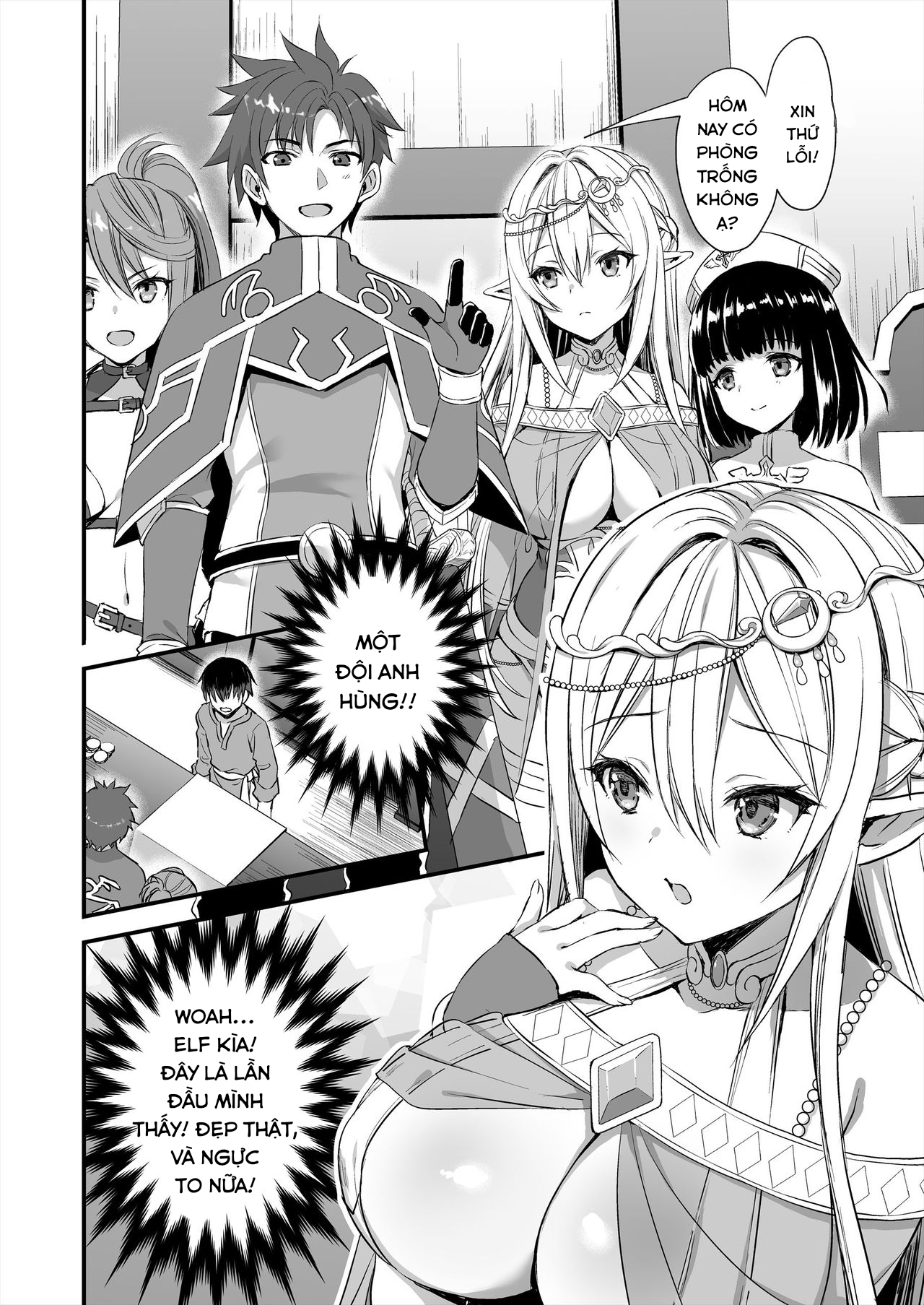 Đọc truyện hentai Isekai với mắt quỷ làm Elf phải nứng. - Oneshot