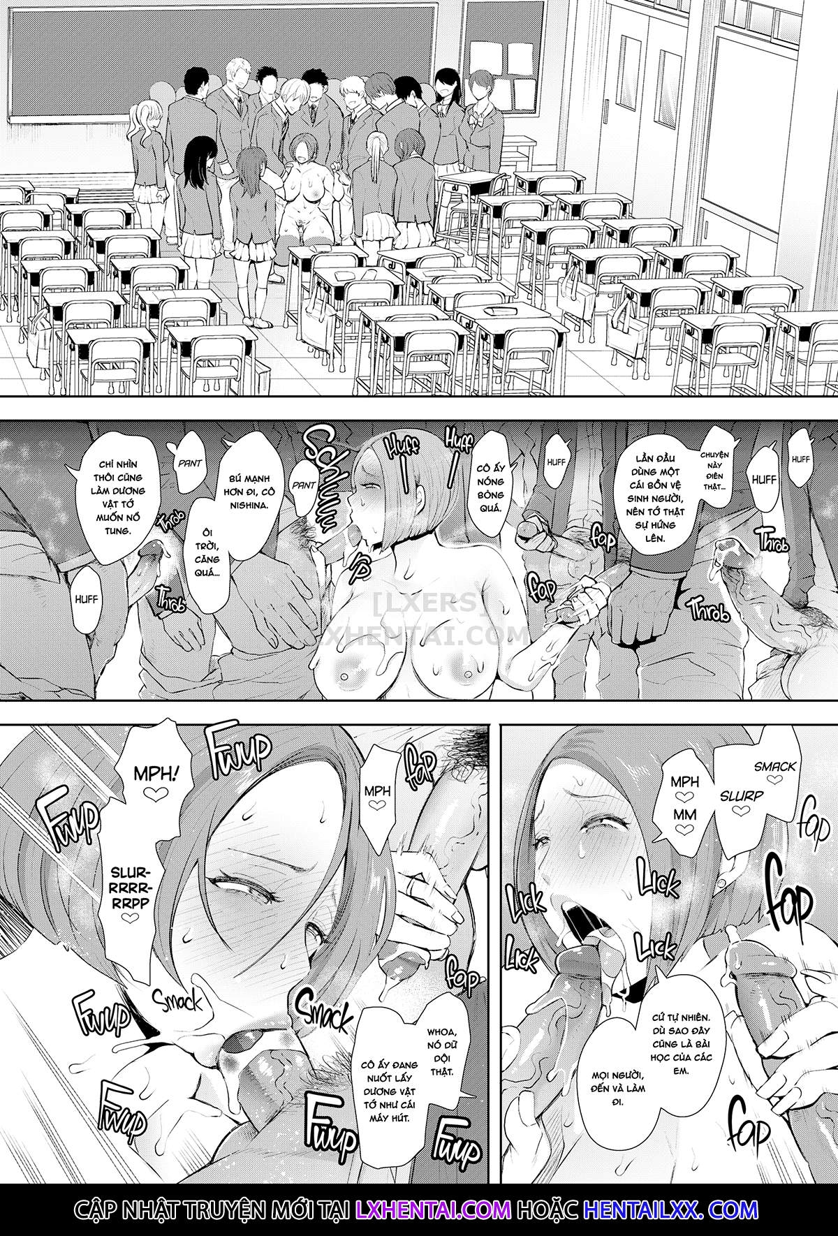 Đọc truyện hentai Sato's Revenge - Chap 1 - Hypnotized Teacher