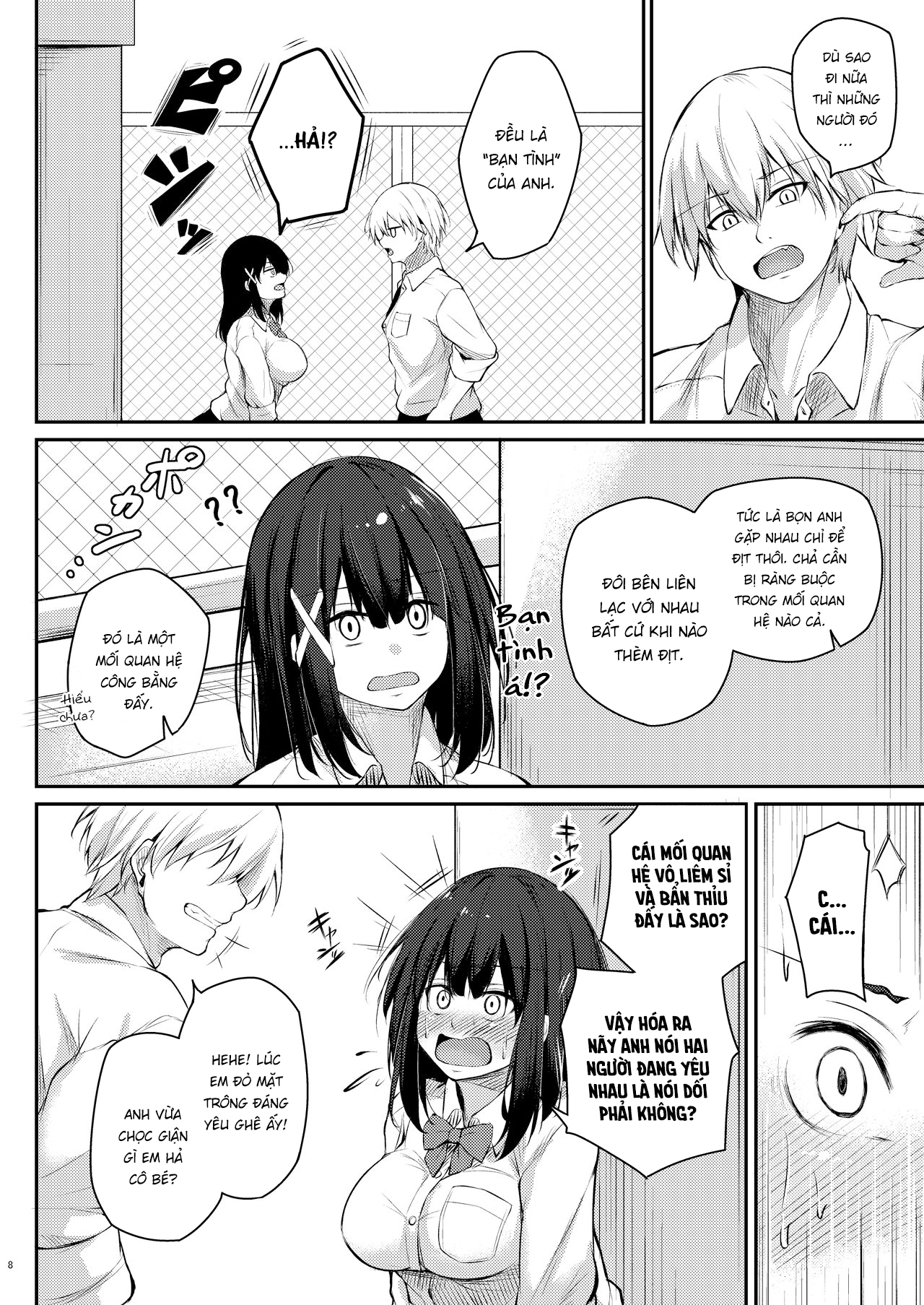 Đọc truyện hentai Kouhai Fuukiiin ni Yoru Furyou Senpai no Otoshikata - Oneshot