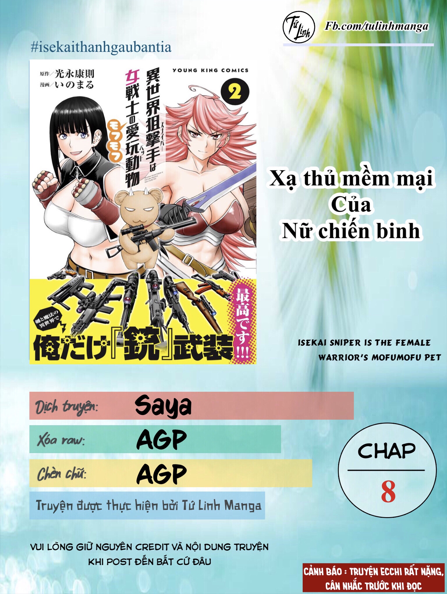 Đọc truyện hentai Xạ thủ mềm mại của Nữ chiến binh - Chap 8